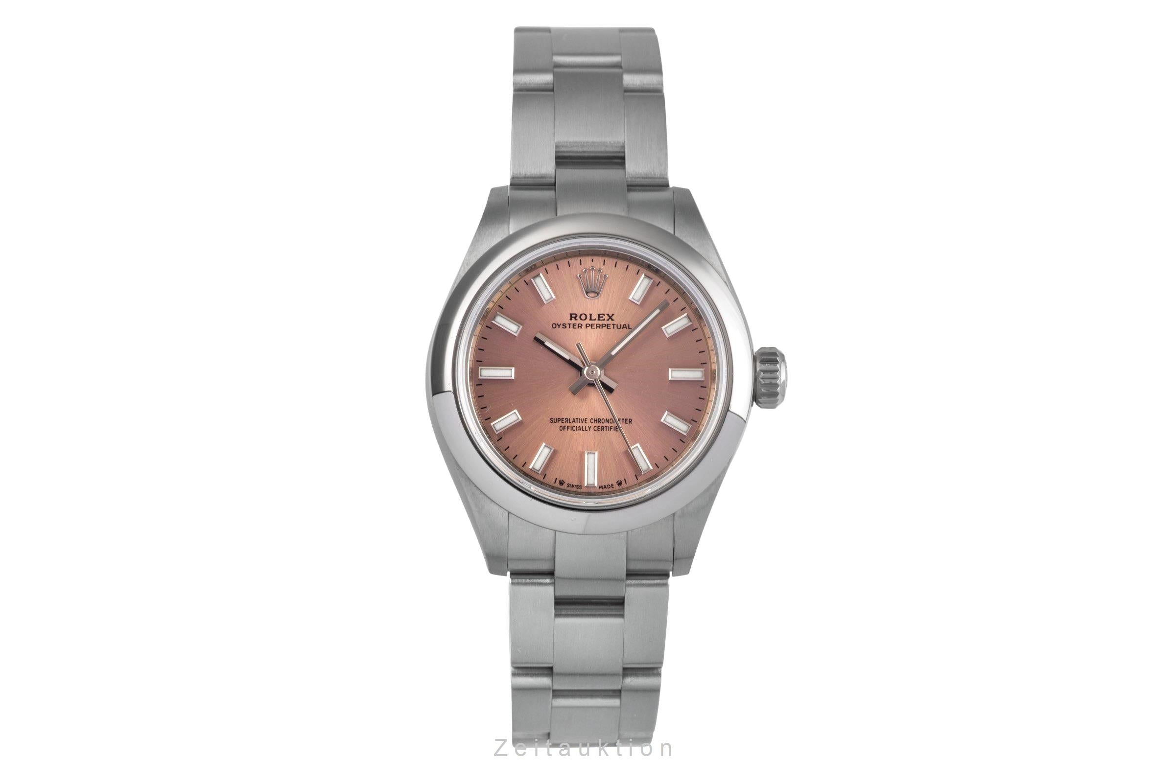 Rolex Oyster Perpetual acier automatique montre pour femmes 276200  [2503365]