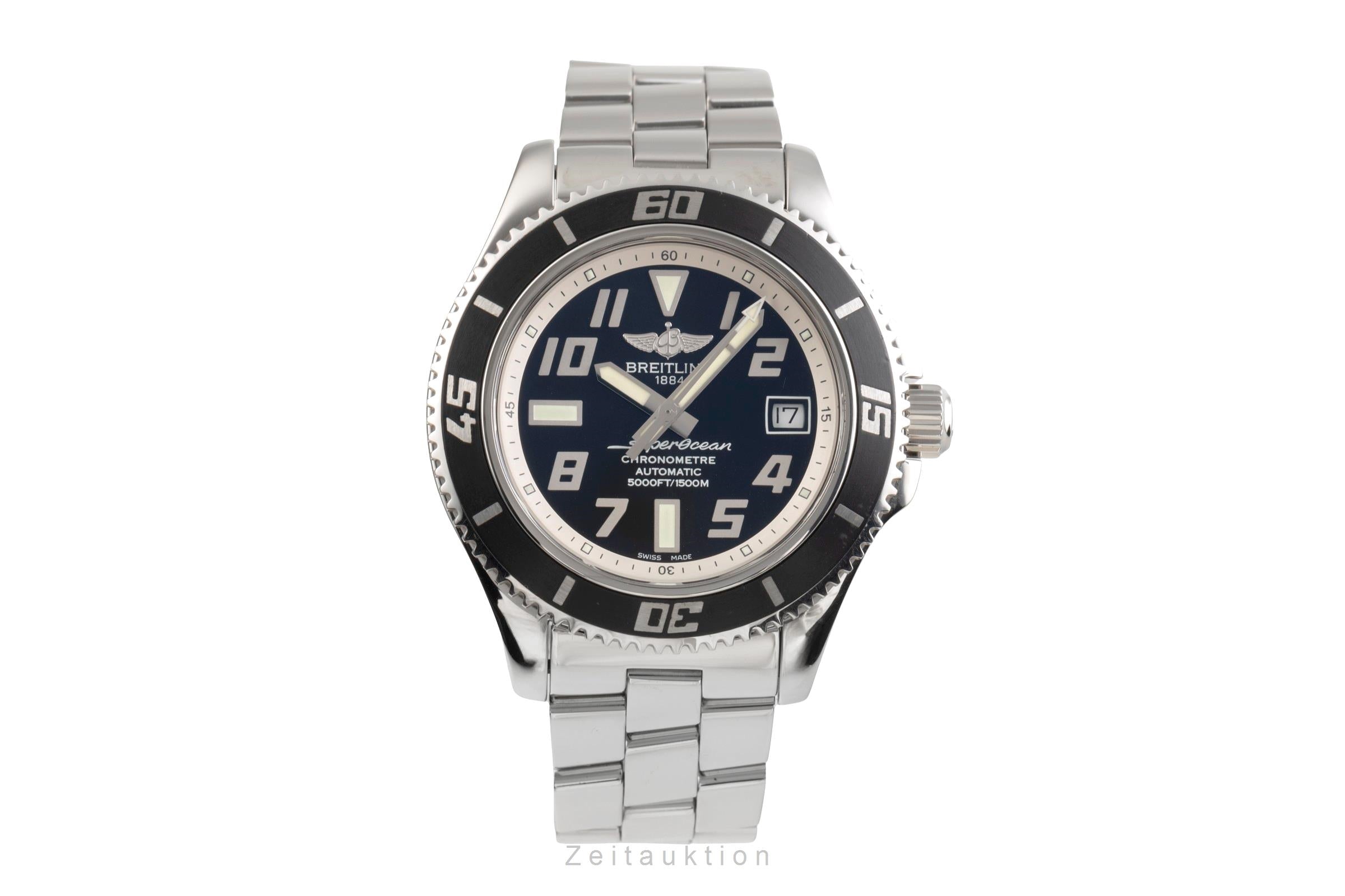 Breitling Superocean steel automatic men's watch A17364  [2503370]