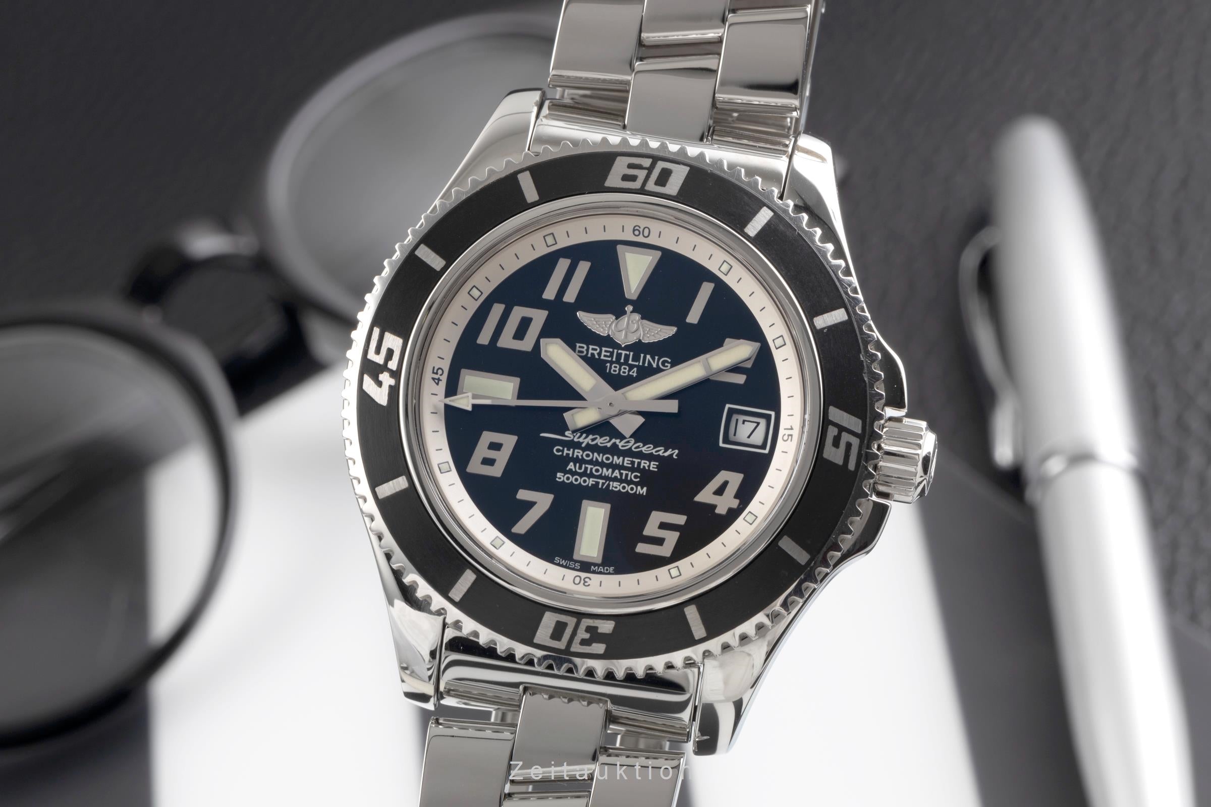 Breitling Superocean steel automatic men's watch A17364  [2503370]