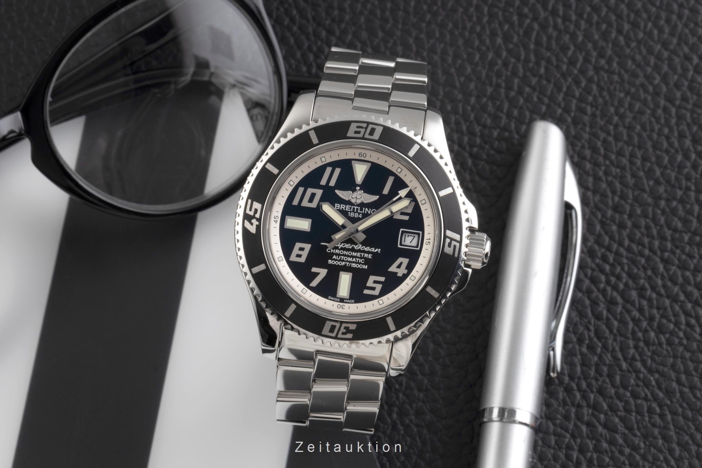 Breitling Superocean steel automatic men's watch A17364  [2503370]