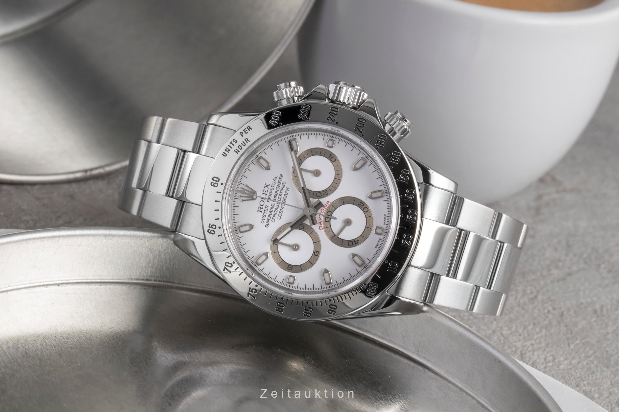 Rolex Daytona chronograph steel automatic 4130 116520