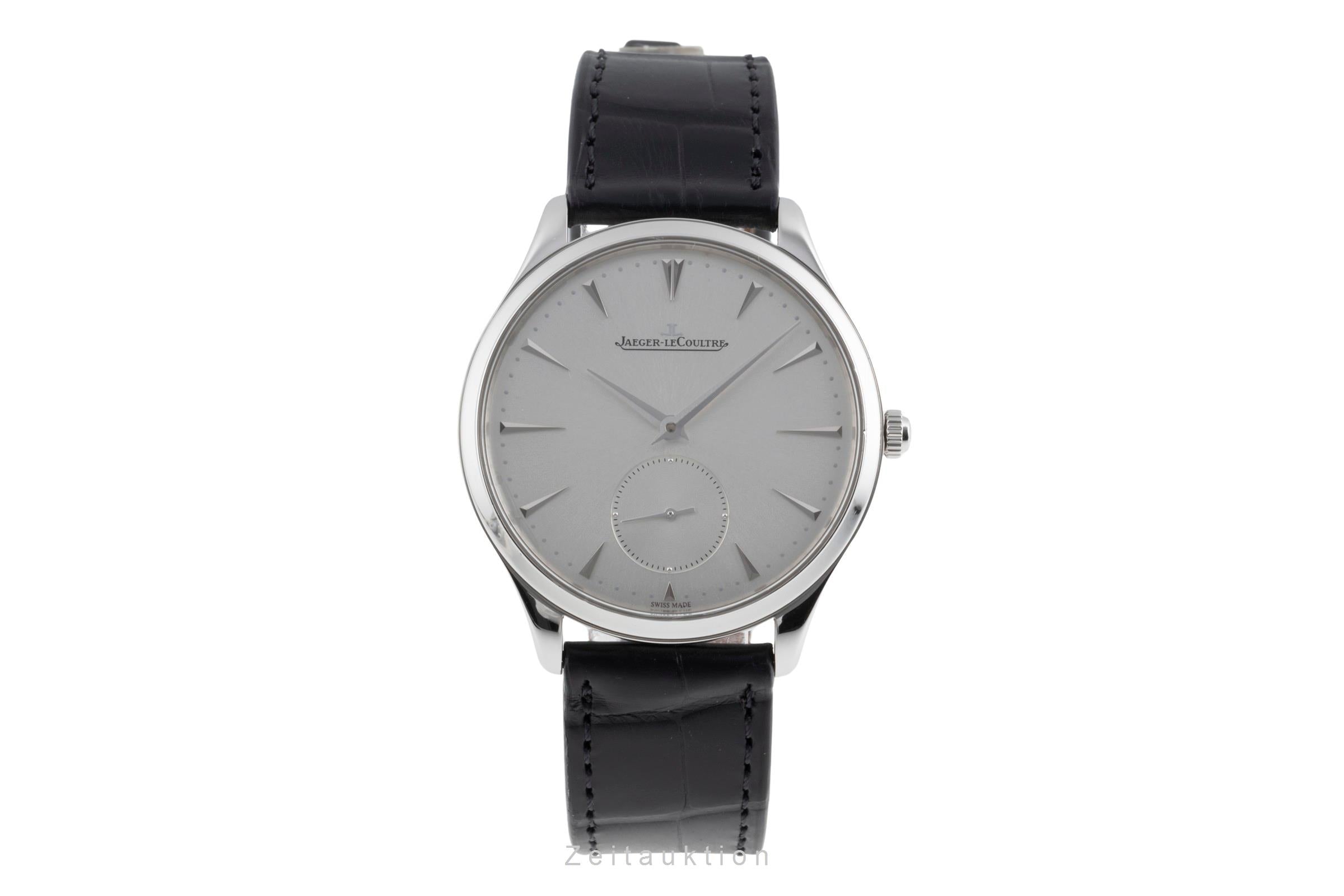 Jaeger LeCoultre Master Ultra Thin acero automático reloj para caballeros Q1278420, 171.8.90.S LP: 10300EUR  [2503373]
