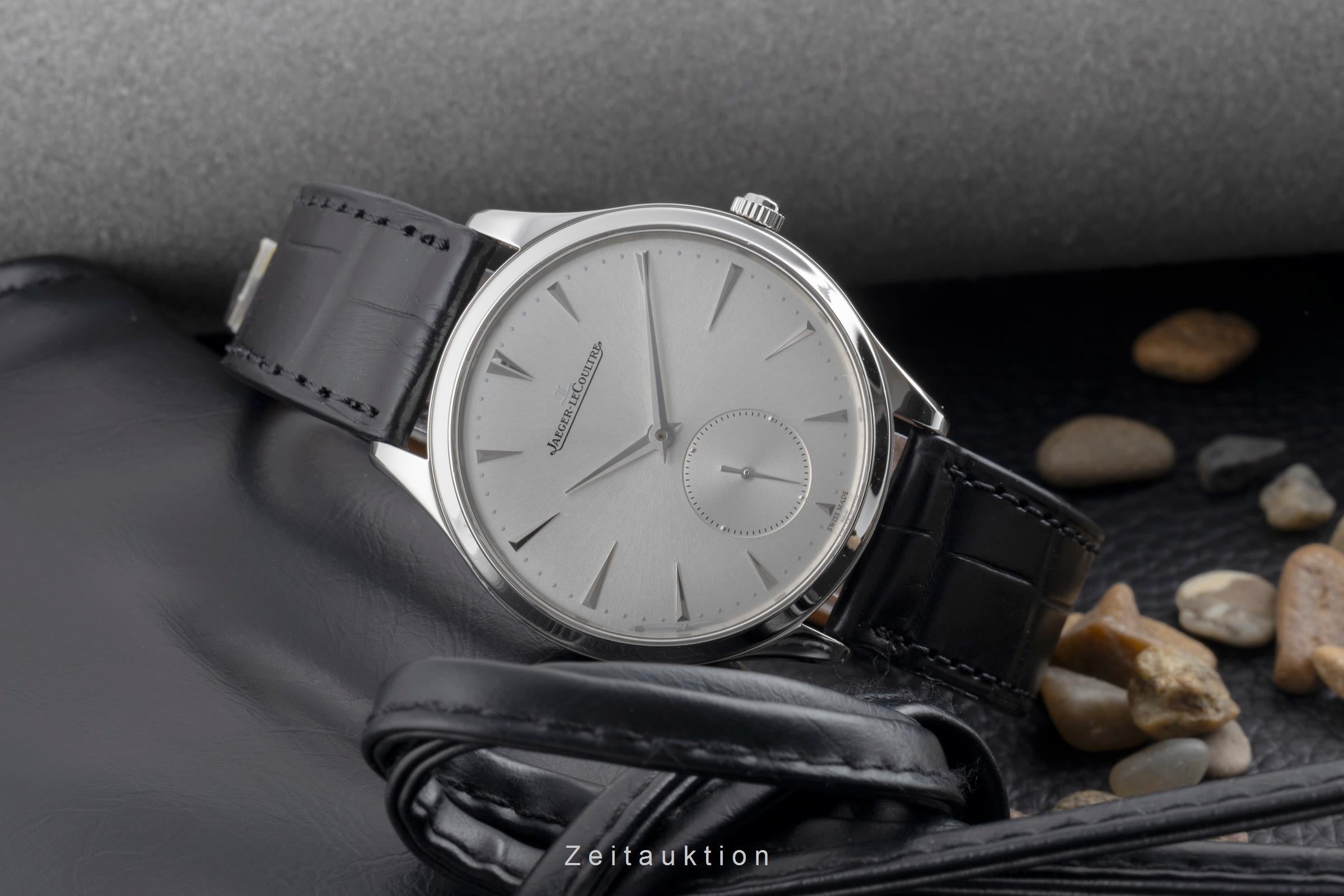 Jaeger LeCoultre Master Ultra Thin acero automático reloj para caballeros Q1278420, 171.8.90.S LP: 10300EUR  [2503373]