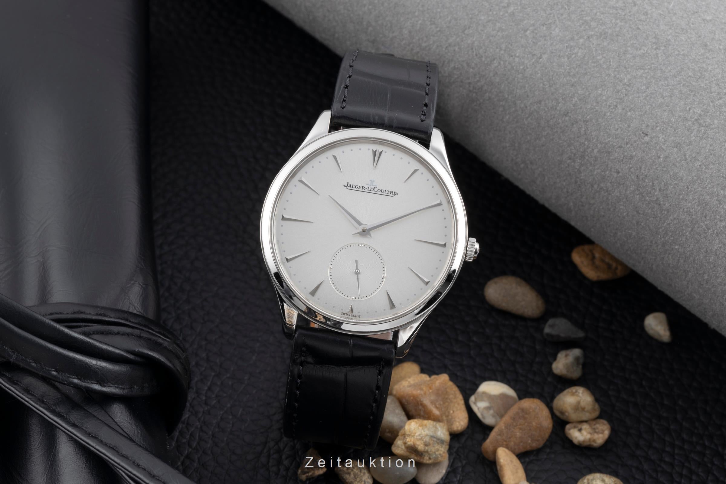 Jaeger LeCoultre Master Ultra Thin acero automático reloj para caballeros Q1278420, 171.8.90.S LP: 10300EUR  [2503373]