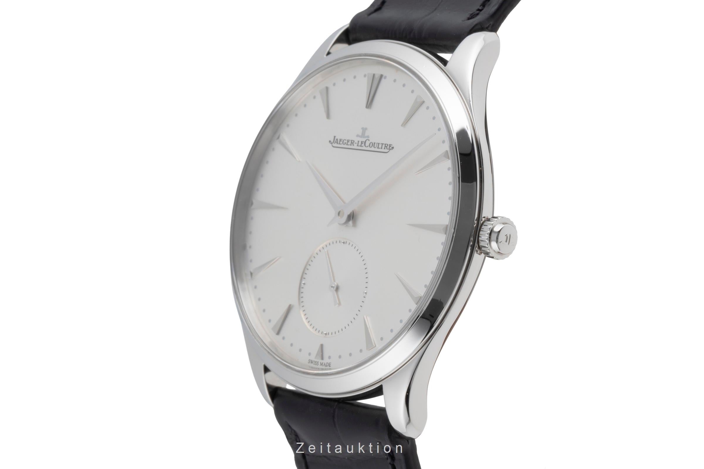 Jaeger LeCoultre Master Ultra Thin acero automático reloj para caballeros Q1278420, 171.8.90.S LP: 10300EUR  [2503373]