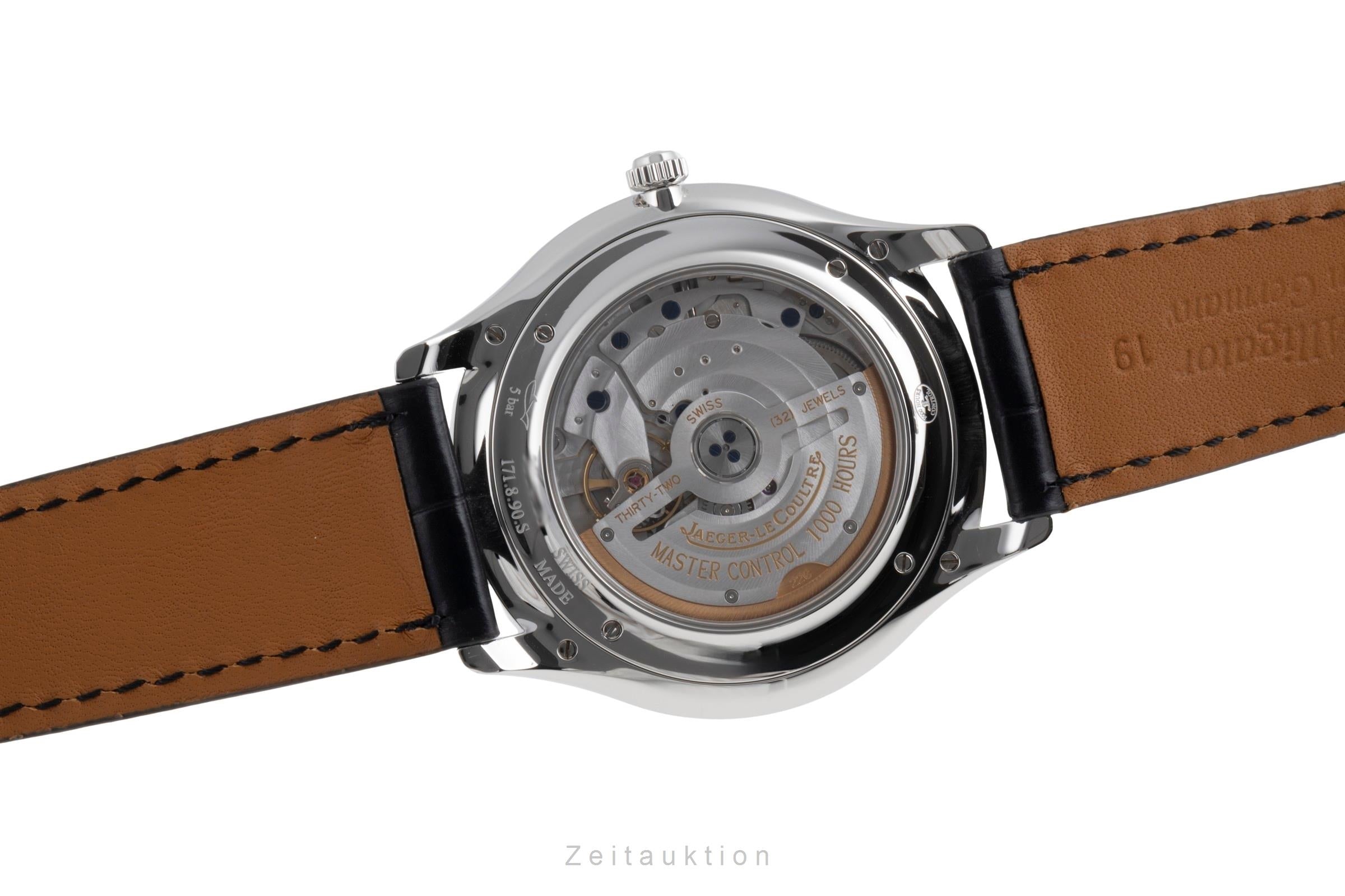 Jaeger LeCoultre Master Ultra Thin acero automático reloj para caballeros Q1278420, 171.8.90.S LP: 10300EUR  [2503373]