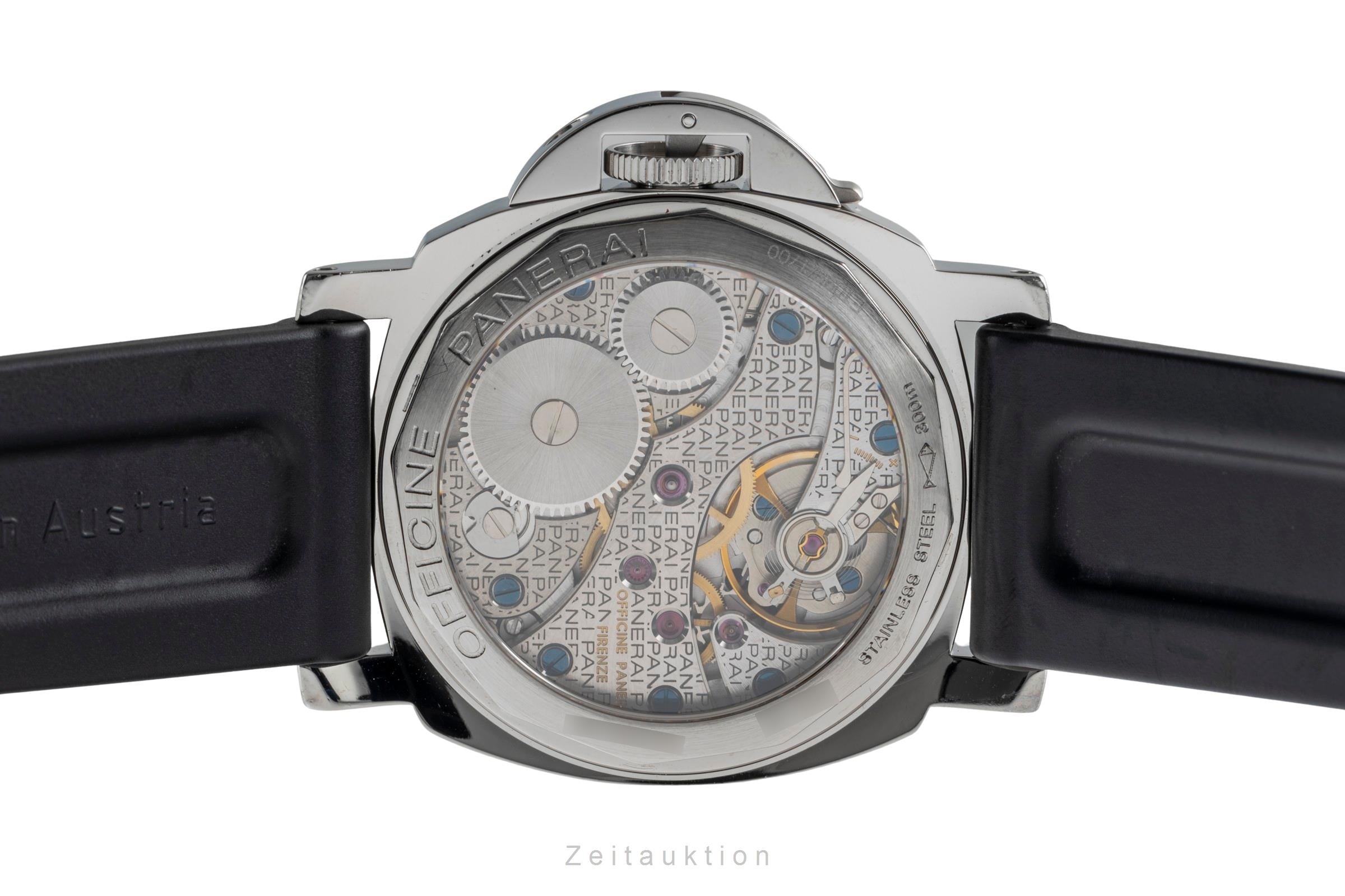 Panerai Luminor Base Handaufzug Edelstahl Herrenuhr Ref. PAM00112 VP: 5700 € [2503375]
