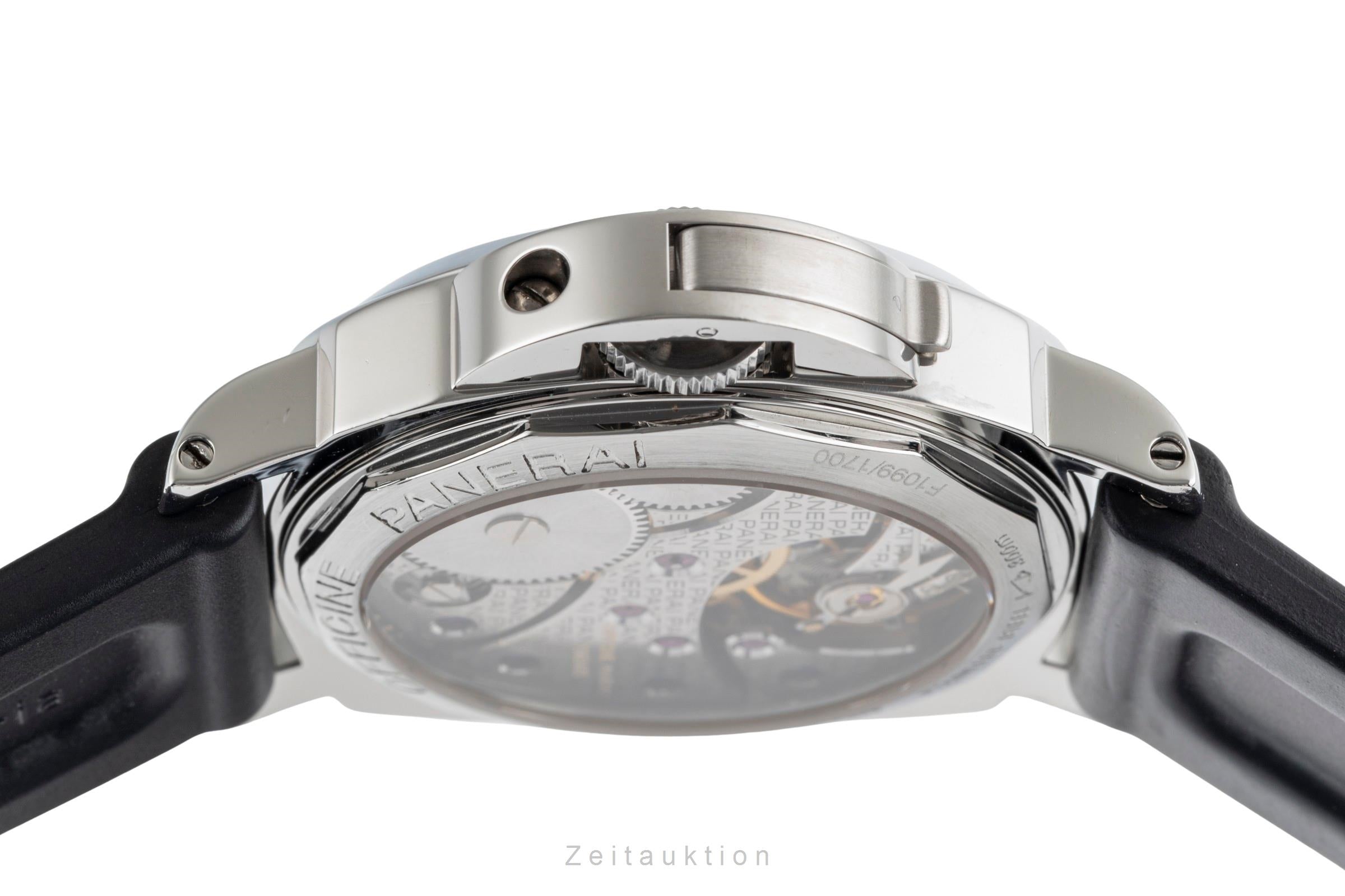 Panerai Luminor Base Handaufzug Edelstahl Herrenuhr Ref. PAM00112 VP: 5700 € [2503375]