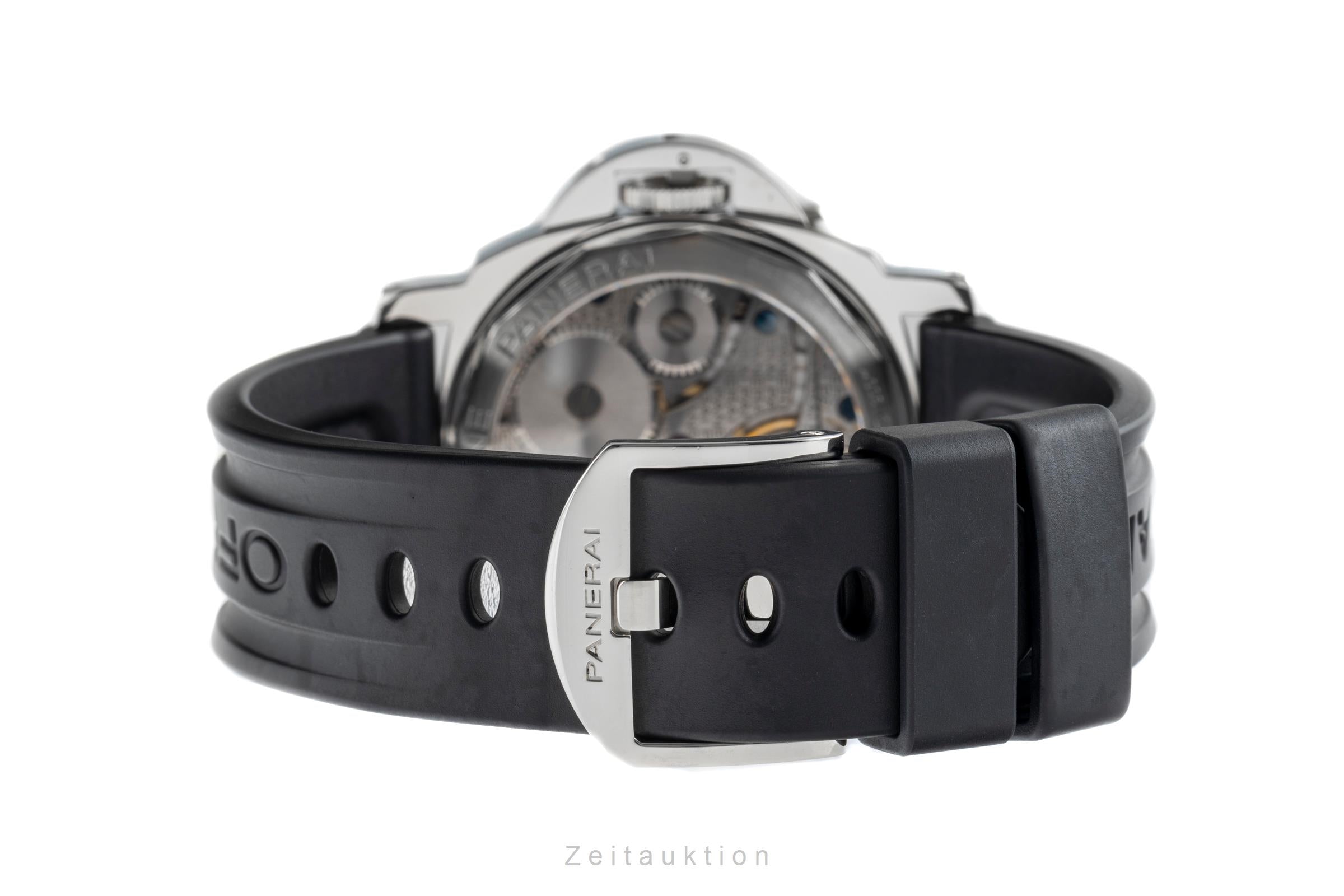 Panerai Luminor Base Handaufzug Edelstahl Herrenuhr Ref. PAM00112 VP: 5700 € [2503375]