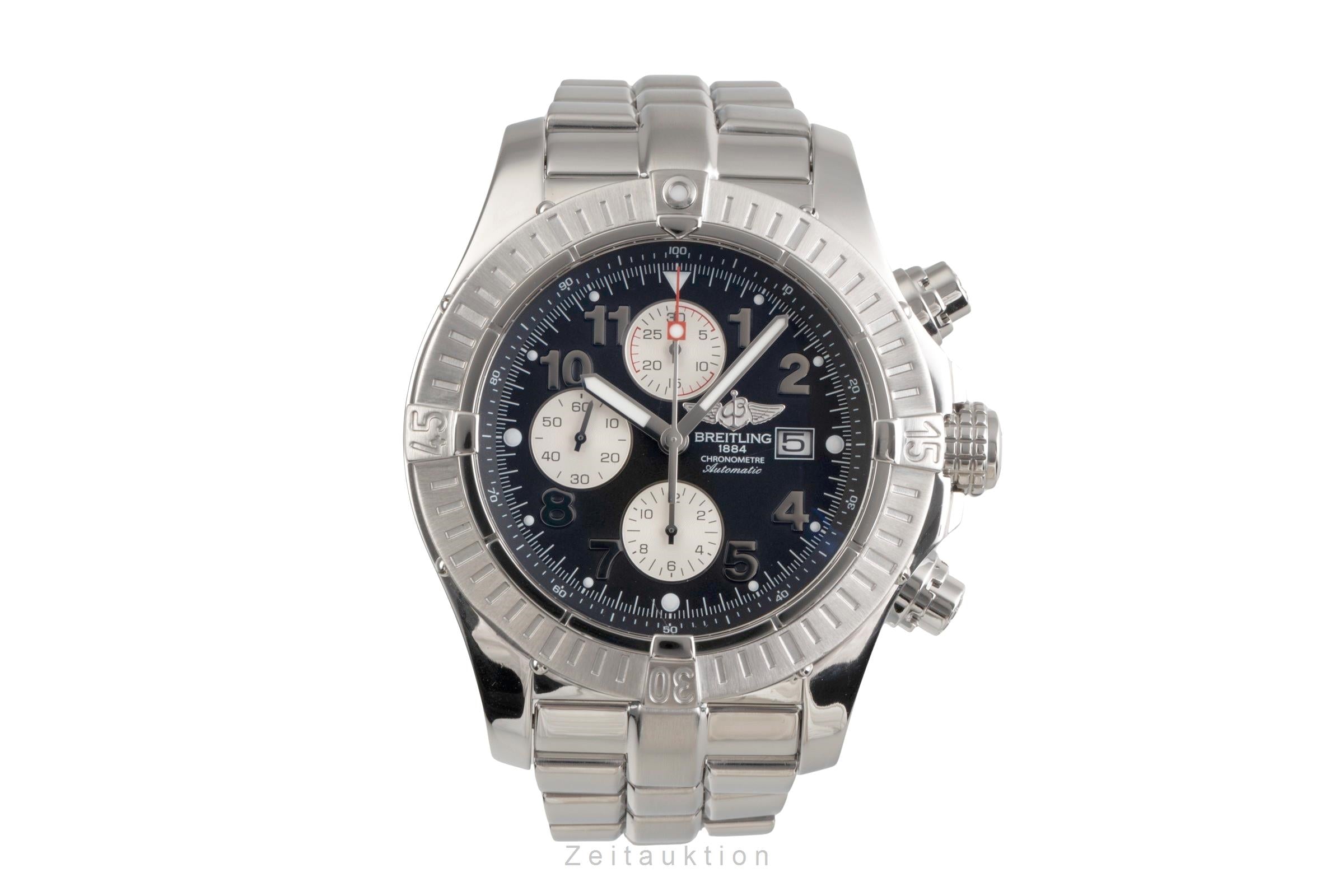 Breitling Super Avenger Chronograph Edelstahl Automatik Ref. A13370  [2503376]