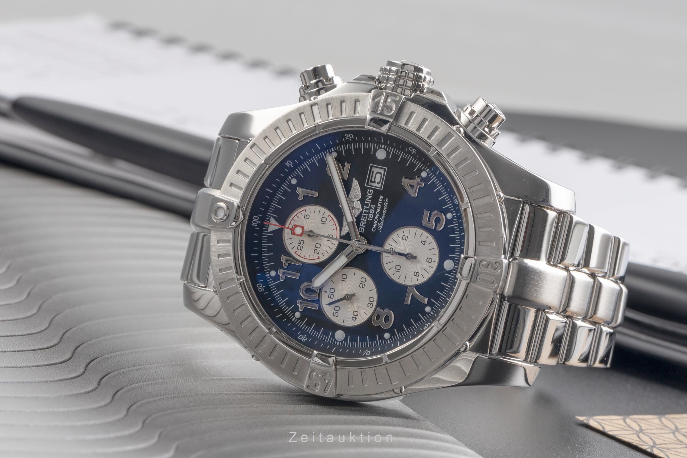 Breitling Super Avenger Chronograph Edelstahl Automatik Ref. A13370  [2503376]