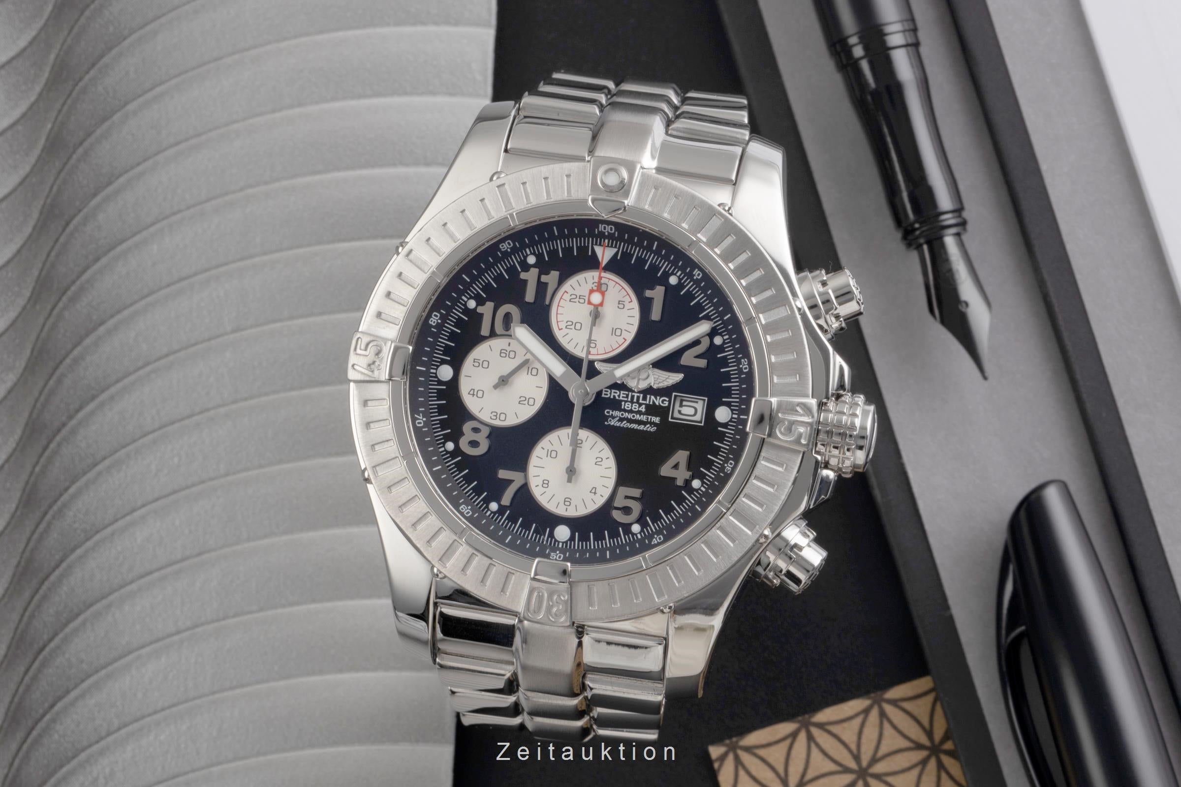 Breitling Super Avenger Chronograph Edelstahl Automatik Ref. A13370  [2503376]