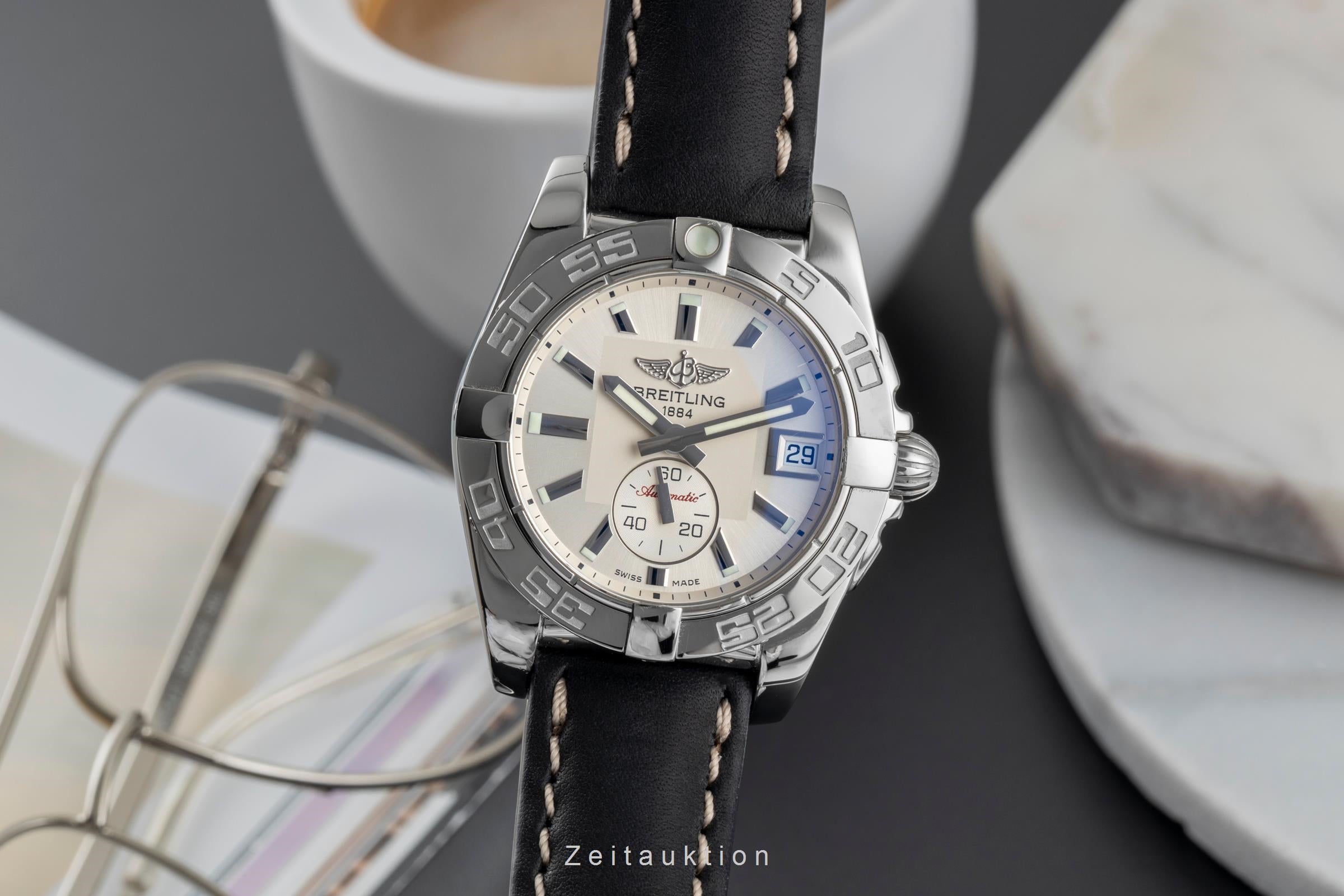Breitling Galactic 36 Edelstahl Automatik Herrenuhr Ref. A37330 Klassiker  [2503378]