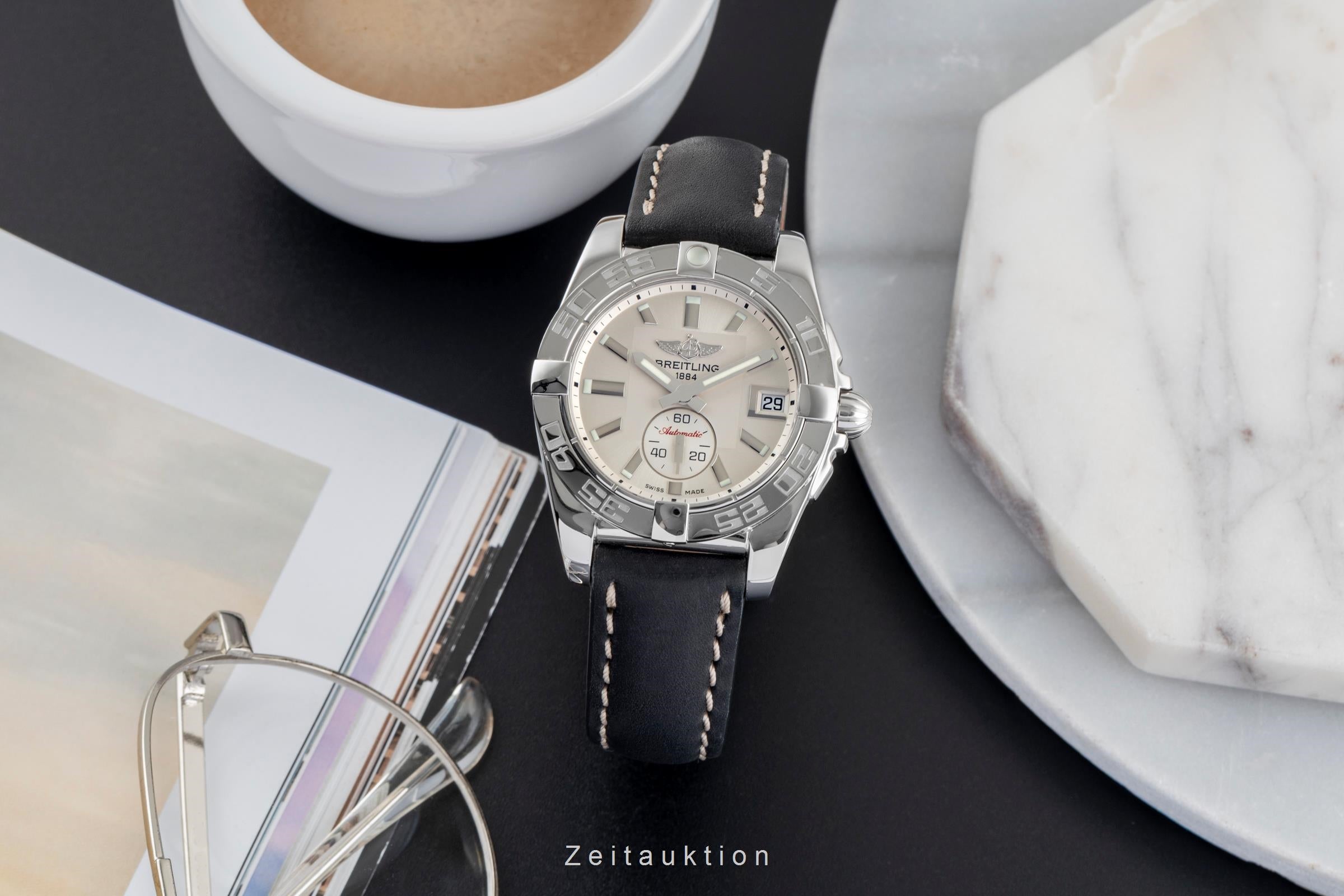 Breitling Galactic 36 Edelstahl Automatik Herrenuhr Ref. A37330 Klassiker  [2503378]