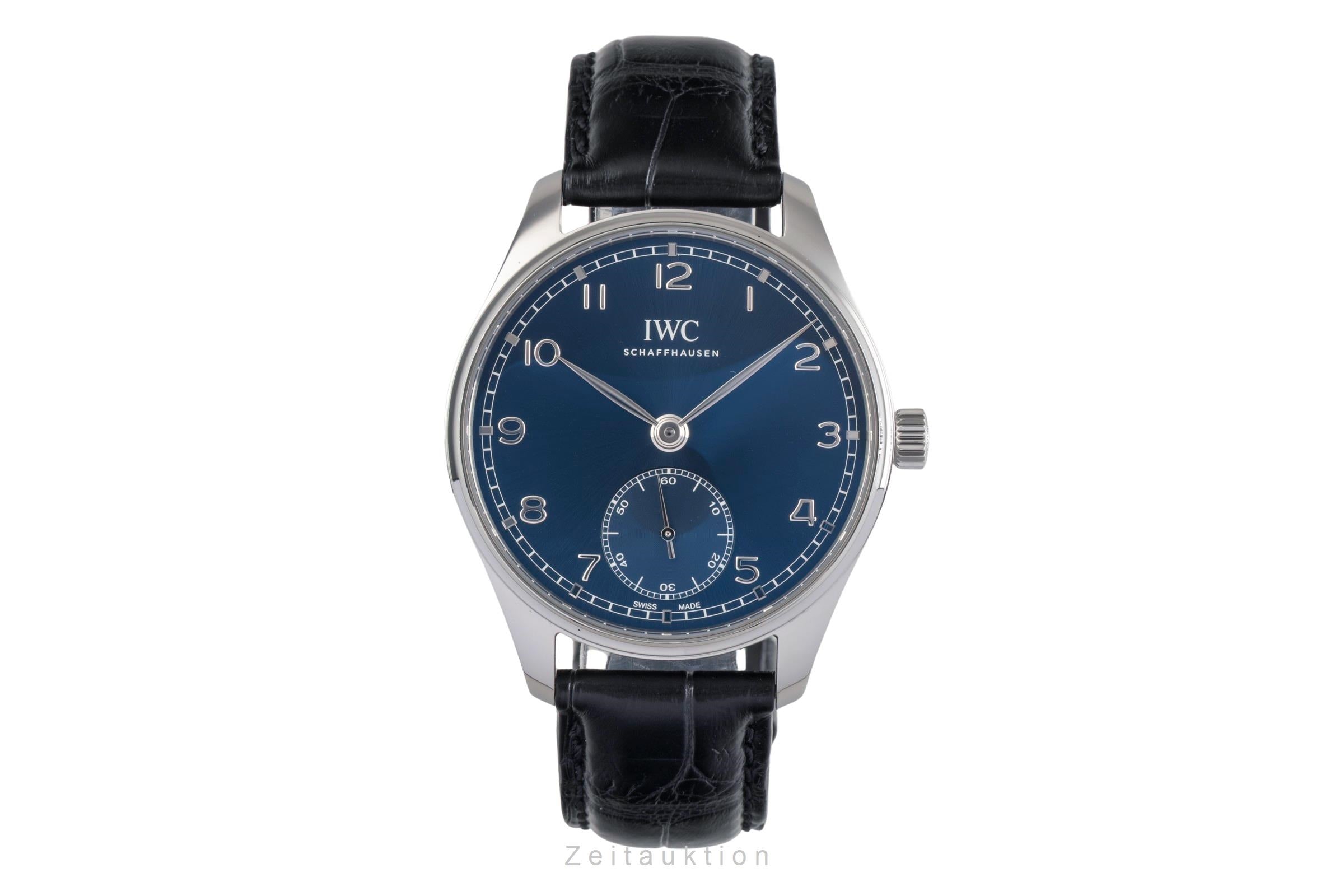 IWC Portugieser acier automatique montre pour hommes IW358305 LP: 7700EUR  [2503380]