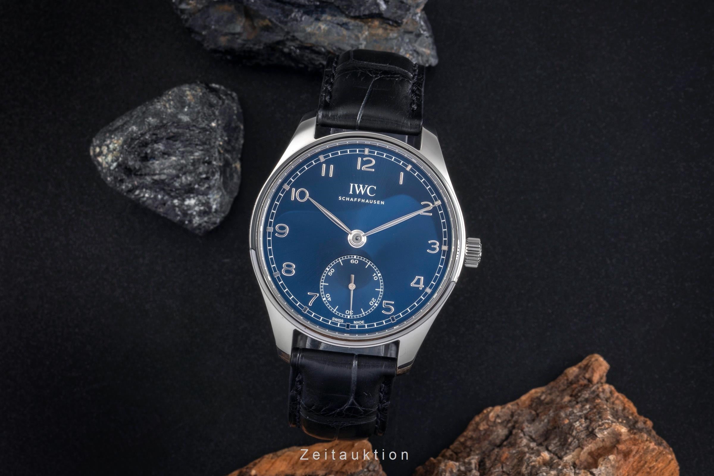 IWC Portugieser acier automatique montre pour hommes IW358305 LP: 7700EUR  [2503380]