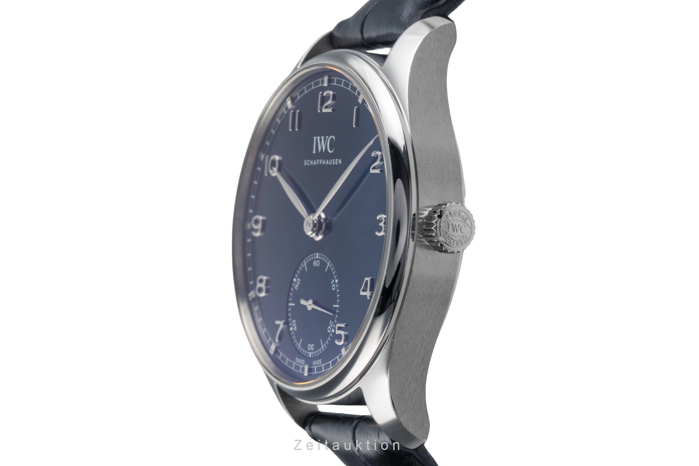 IWC Portugieser acier automatique montre pour hommes IW358305 LP: 7700EUR  [2503380]