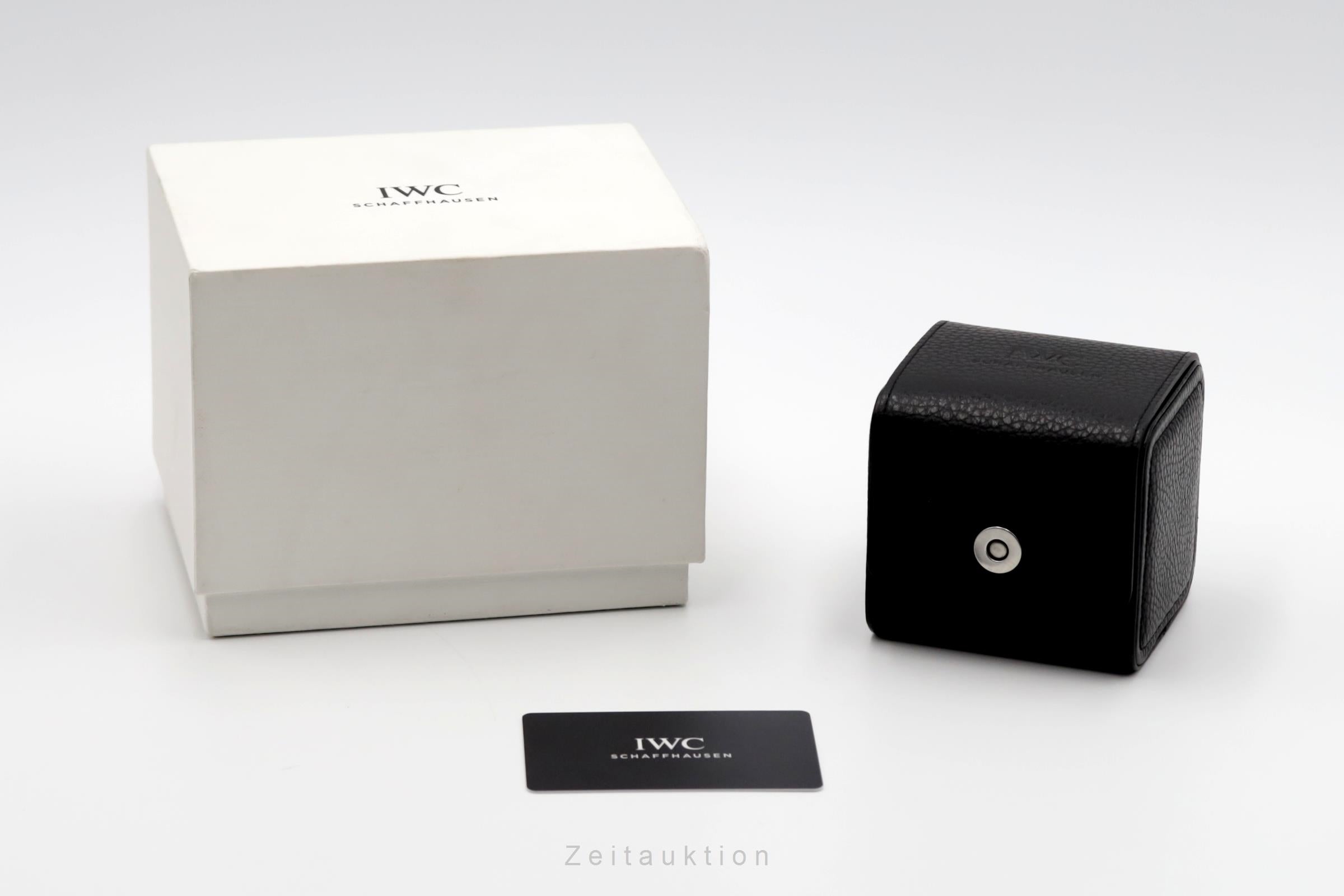 IWC Portugieser acier automatique montre pour hommes IW358305 LP: 7700EUR  [2503380]