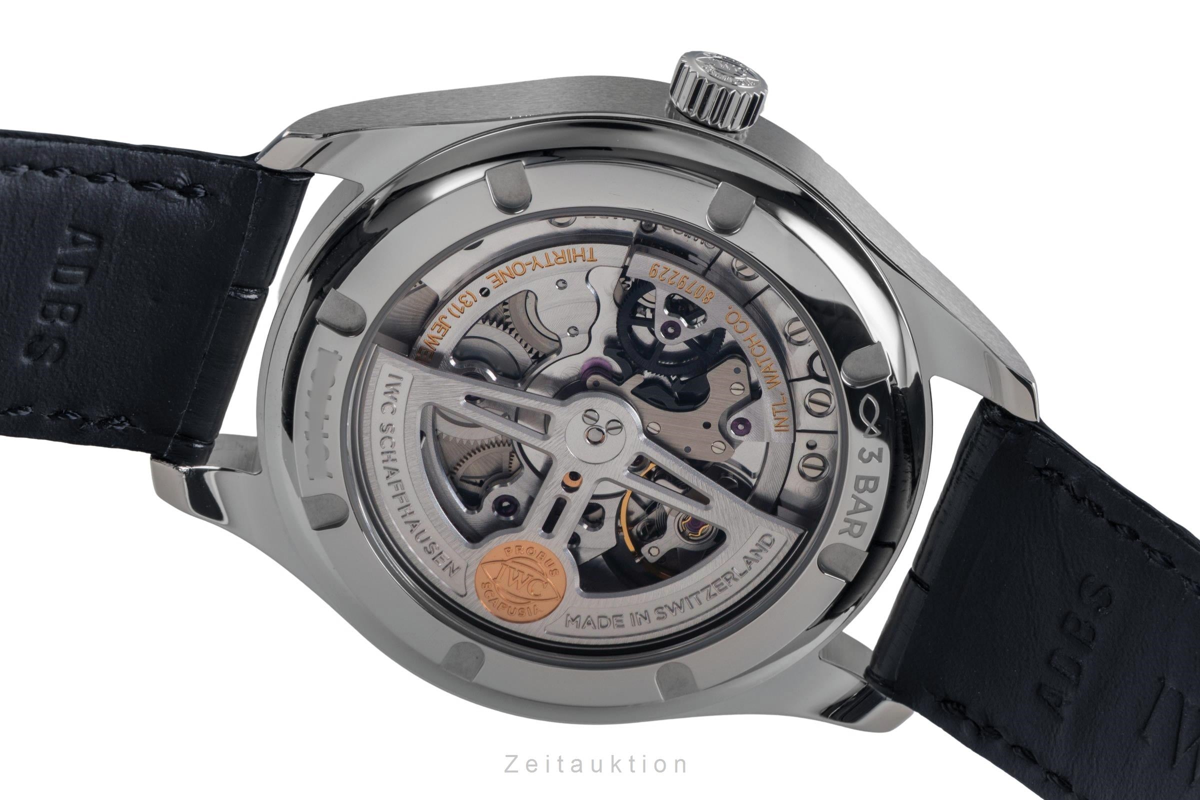 IWC Portugieser acier automatique montre pour hommes IW358305 LP: 7700EUR  [2503380]