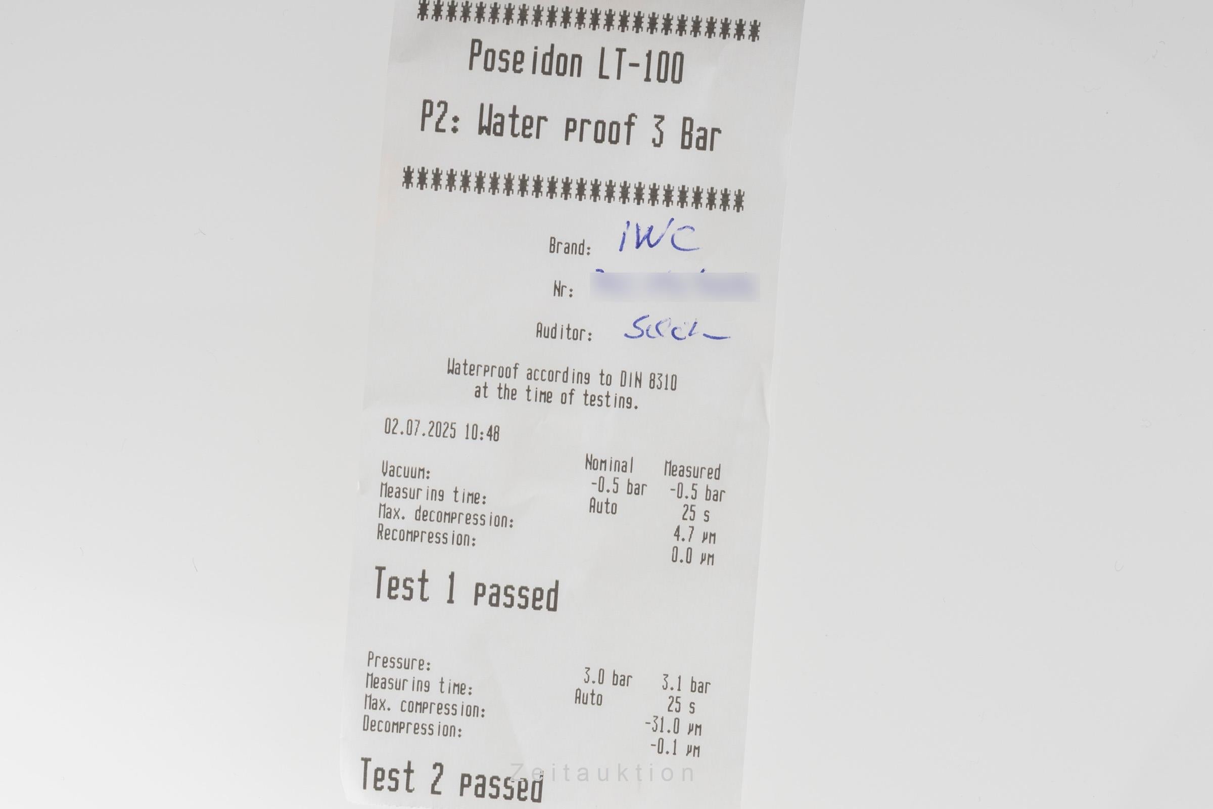 IWC Portugieser acier automatique montre pour hommes IW358305 LP: 7700EUR  [2503380]