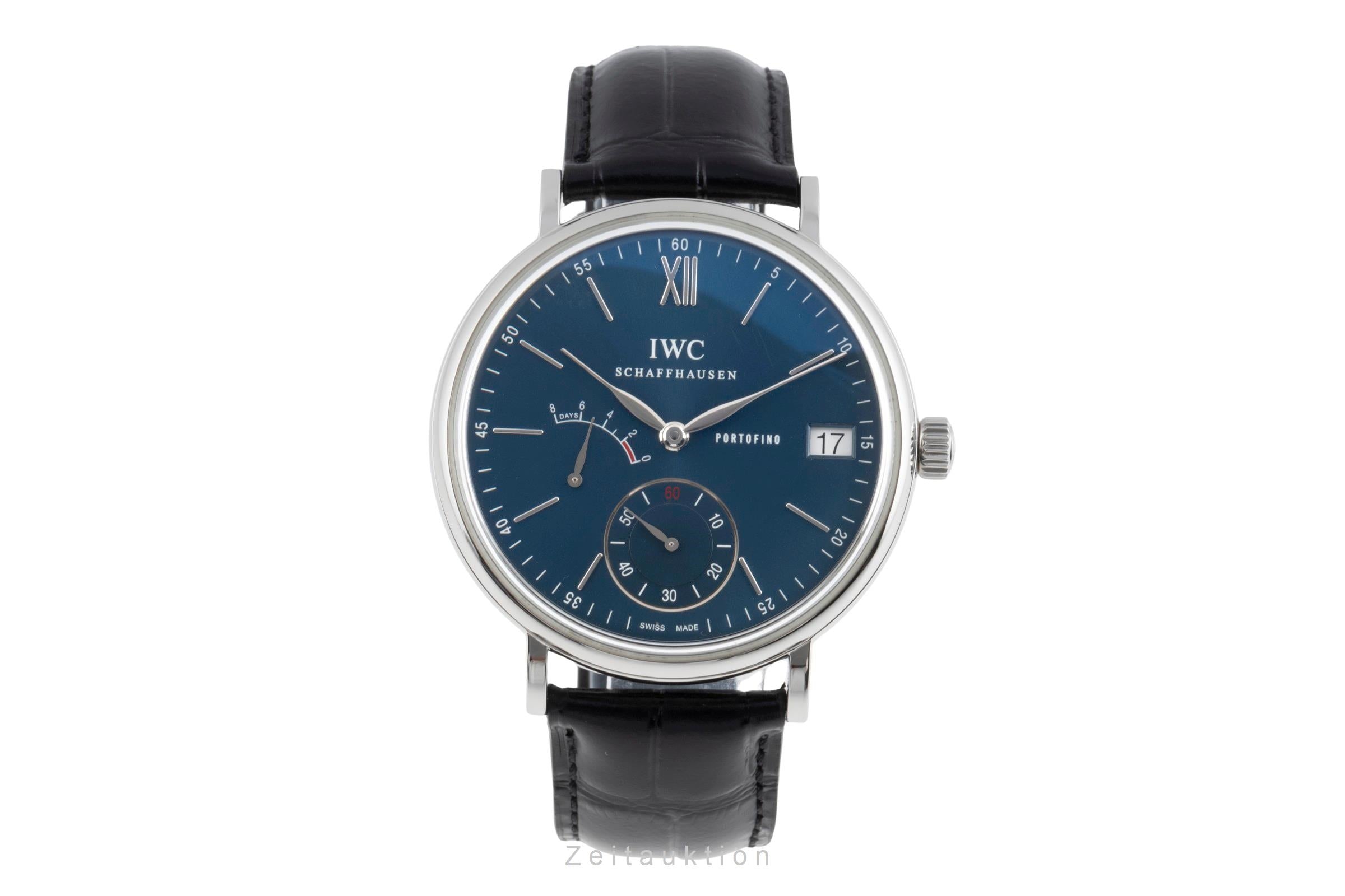 IWC Portofino acero cuerda manual reloj para caballeros IW510106  [2503381]