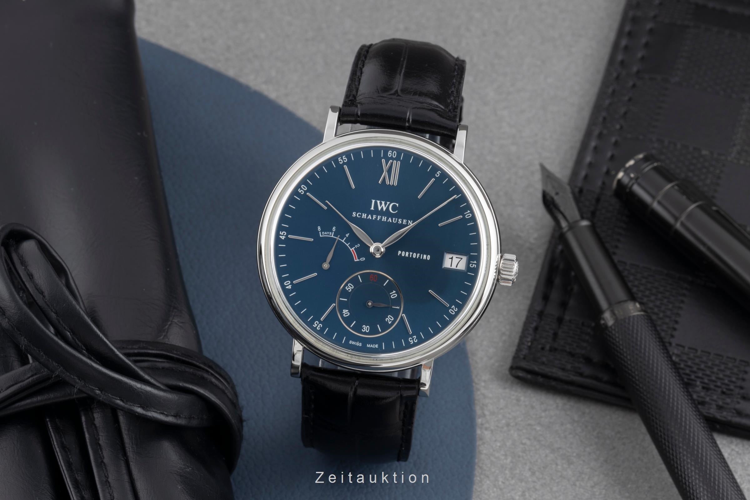 IWC Portofino acero cuerda manual reloj para caballeros IW510106  [2503381]