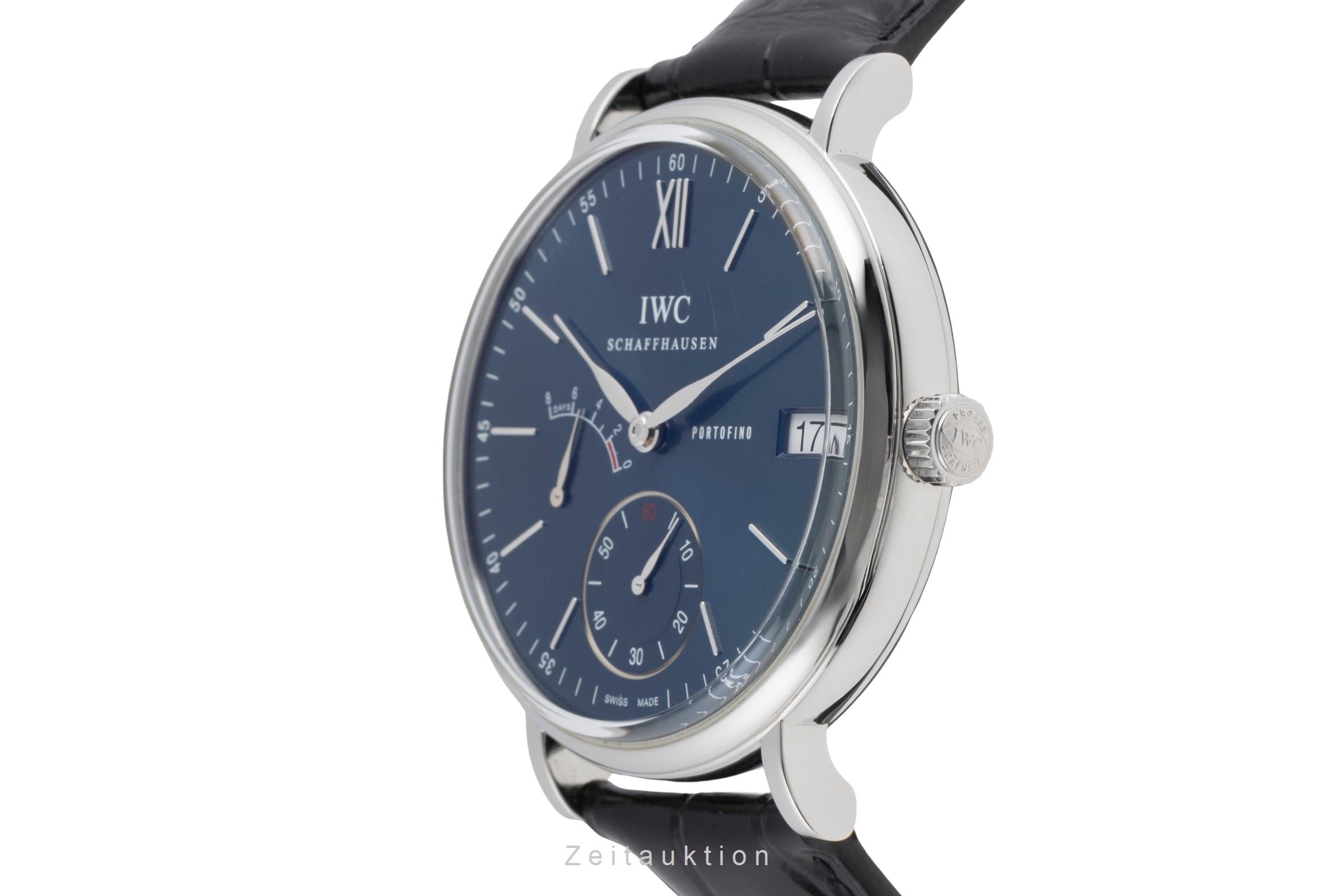 IWC Portofino acero cuerda manual reloj para caballeros IW510106  [2503381]