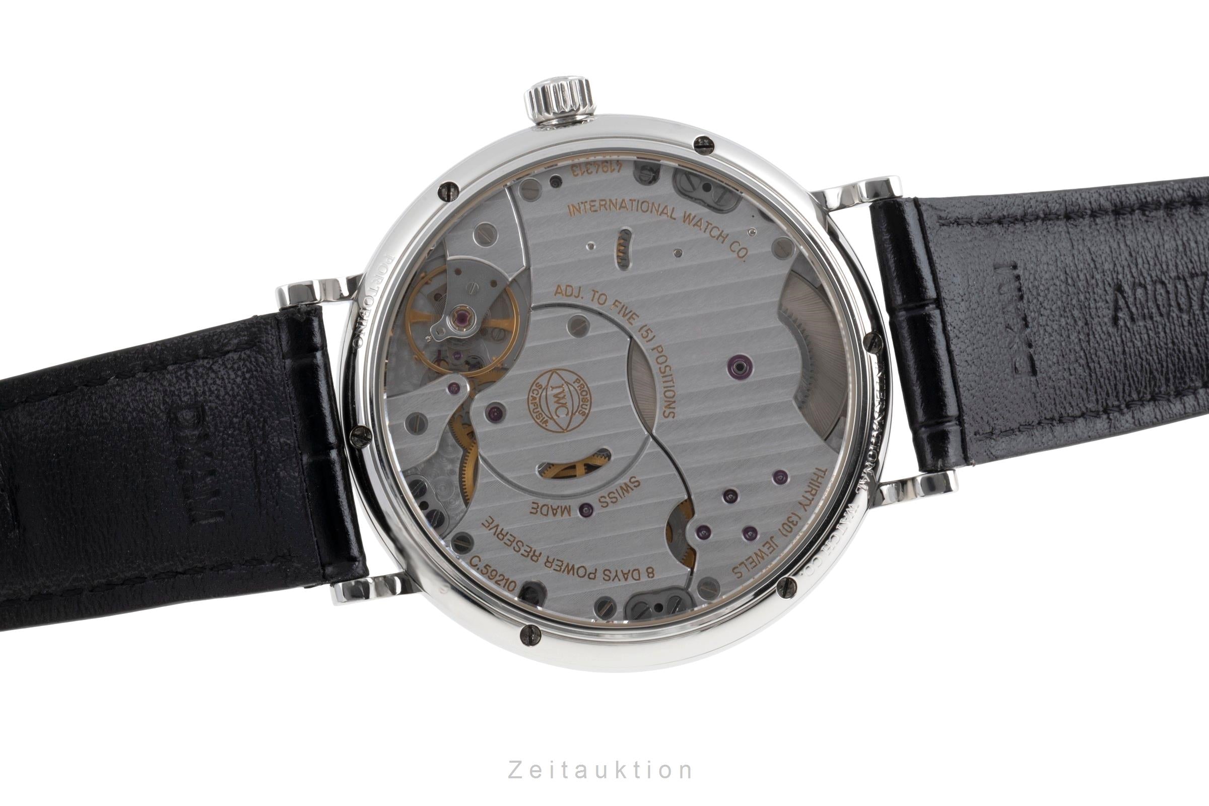 IWC Portofino acero cuerda manual reloj para caballeros IW510106  [2503381]