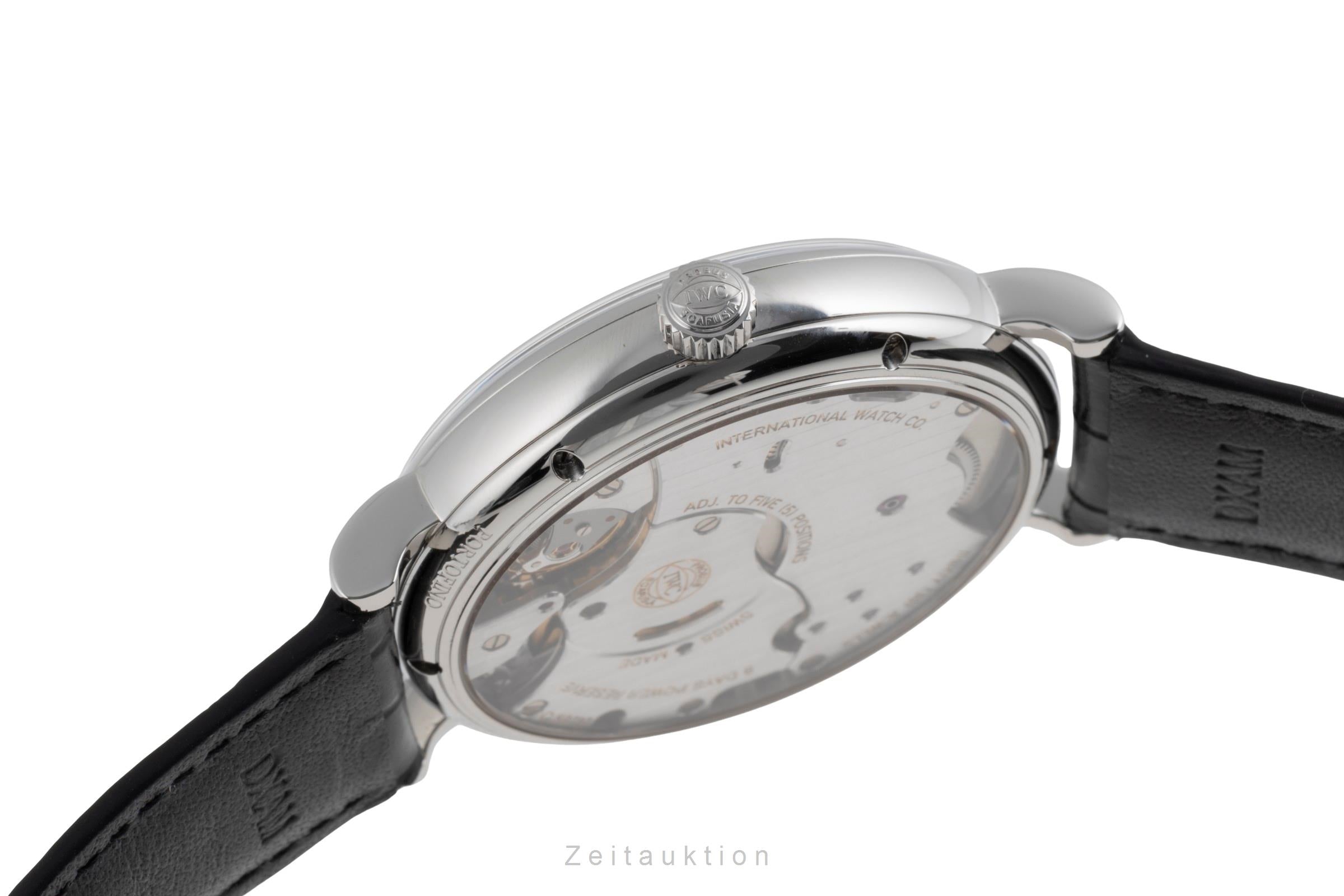 IWC Portofino acero cuerda manual reloj para caballeros IW510106  [2503381]