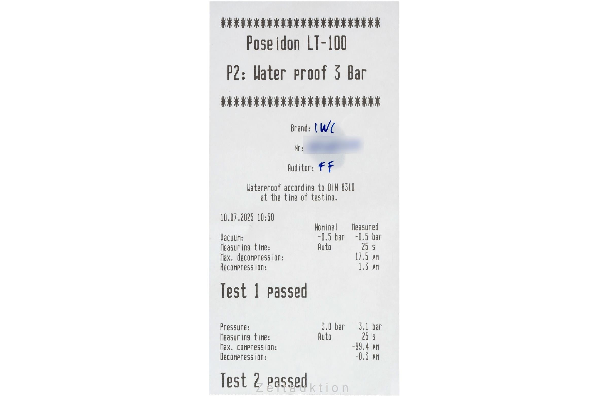 IWC Portugieser chronograph steel automatic men's watch IW371447 LP: 9100EUR  [2503382]