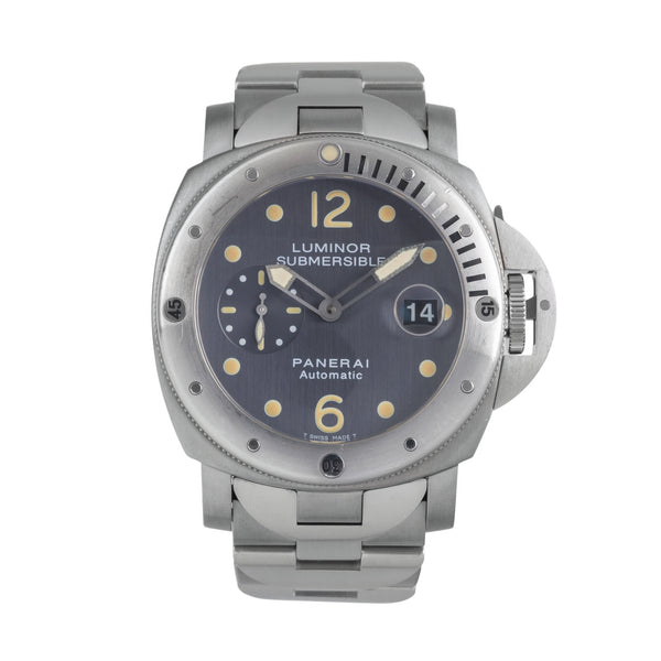 Panerai Submersible acero / titanio automático reloj para caballeros PAM00106  [2503384]