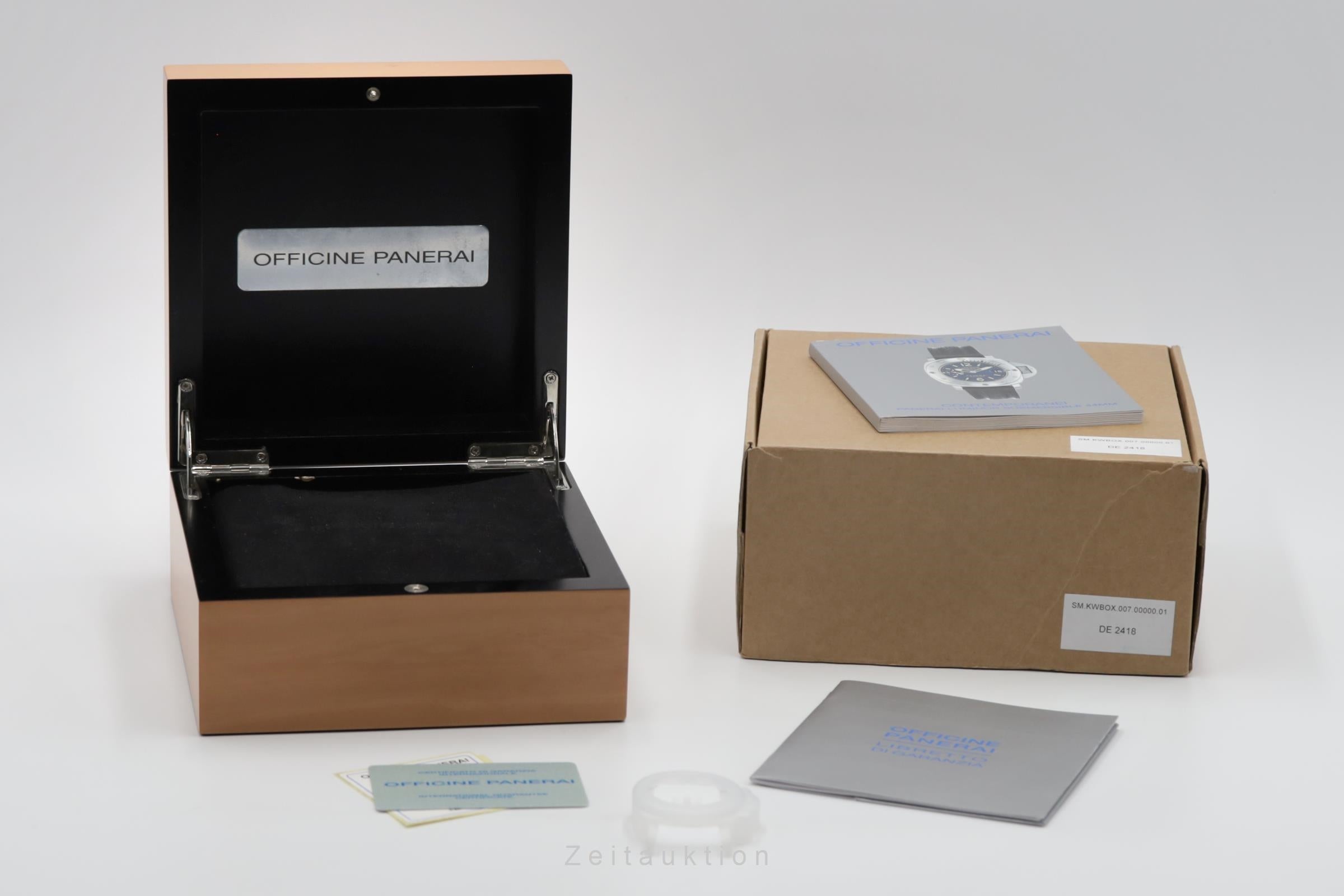 Panerai Submersible acero / titanio automático reloj para caballeros PAM00106  [2503384]