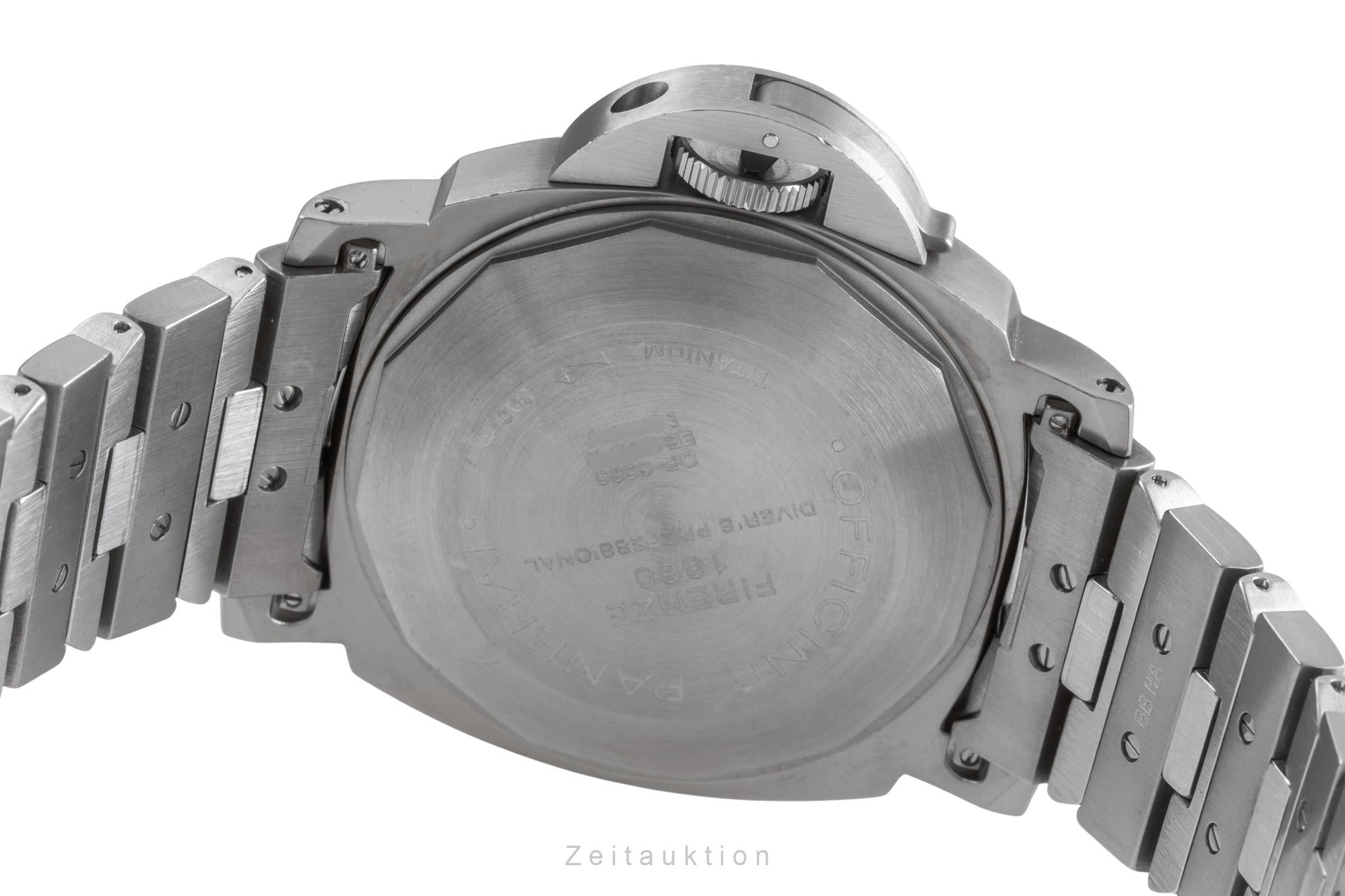 Panerai Submersible acero / titanio automático reloj para caballeros PAM00106  [2503384]