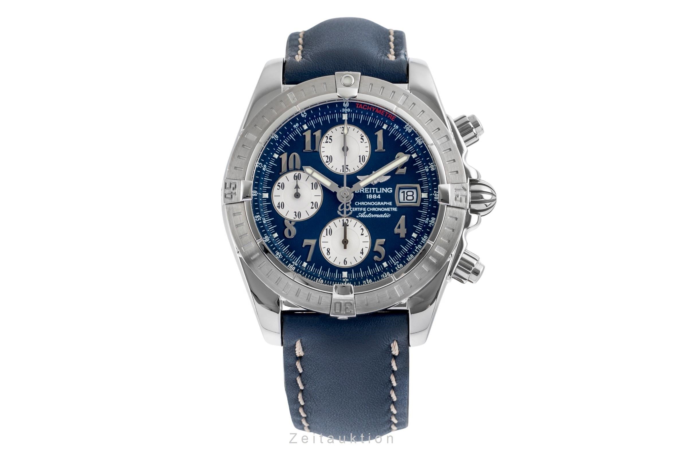 Breitling Evolution Chronograph Stahl Automatik Herrenuhr Ref. A13356 A156C47PA  [2503386]