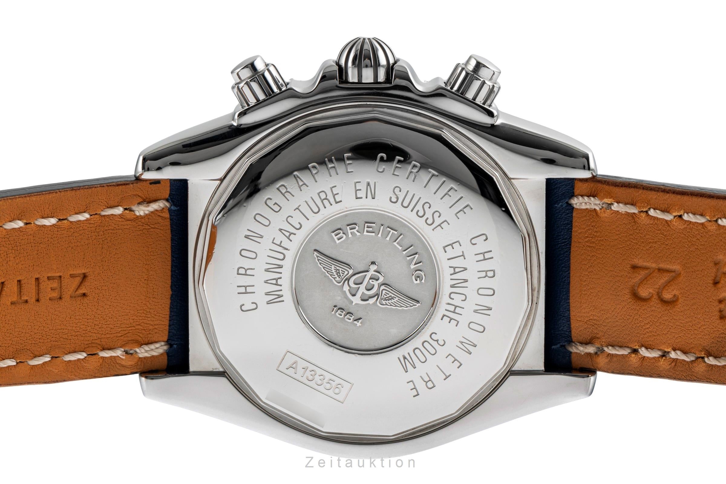 Breitling Evolution Chronograph Stahl Automatik Herrenuhr Ref. A13356 A156C47PA  [2503386]