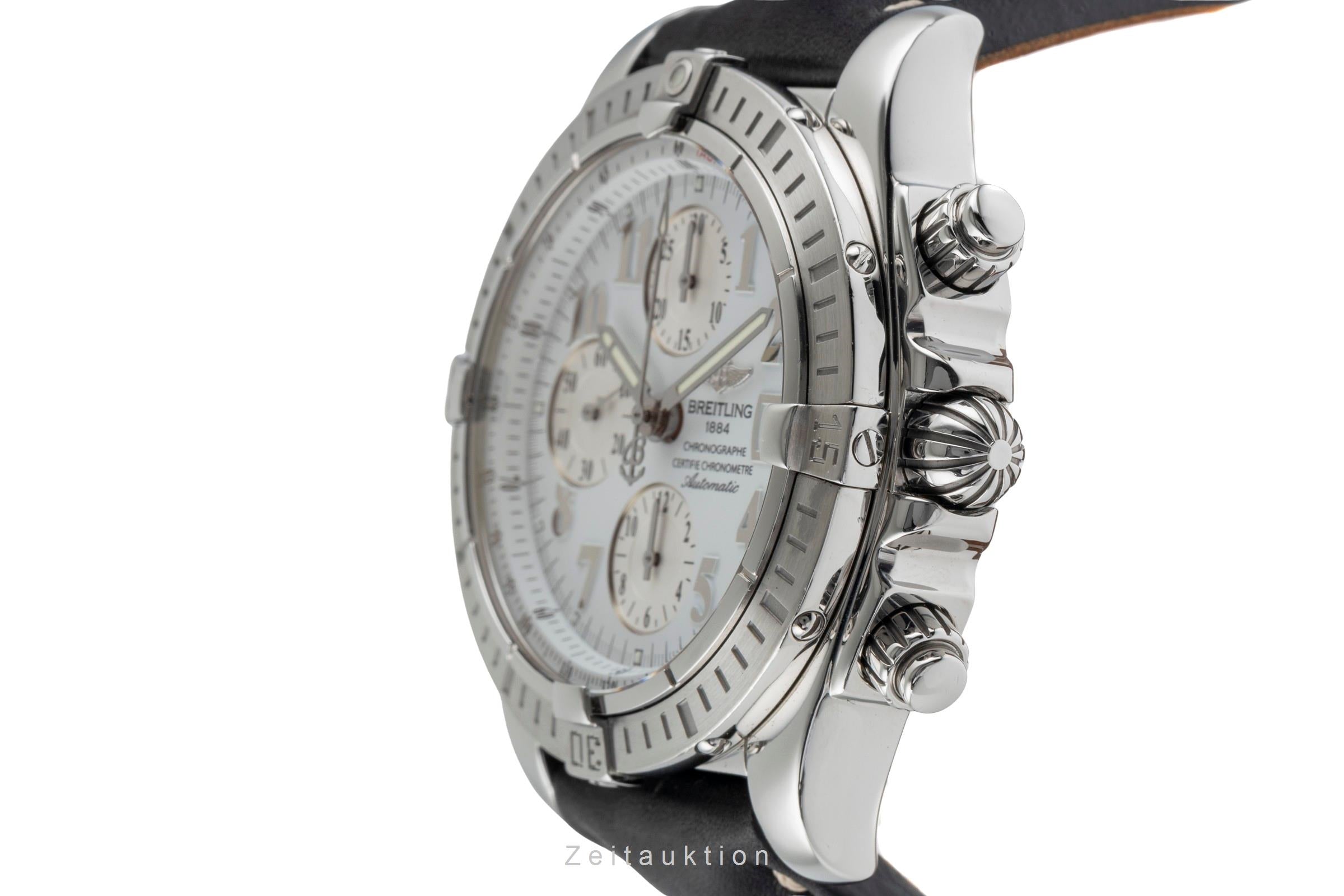Breitling Evolution chronographe acier automatique montre pour hommes A13356  [2503387]