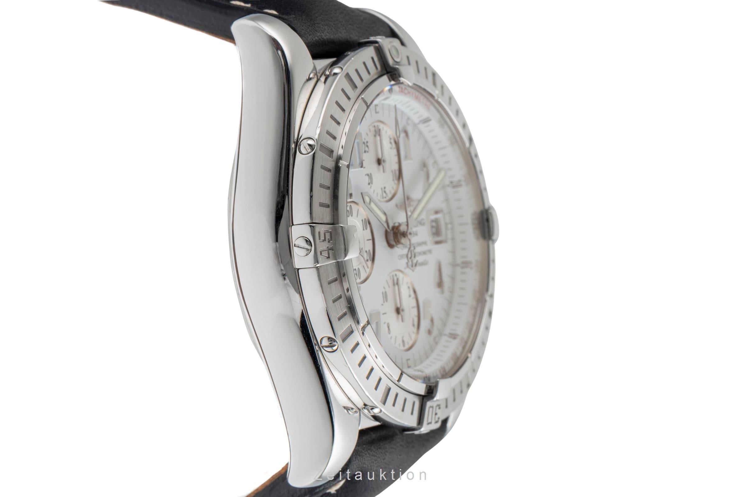 Breitling Evolution chronographe acier automatique montre pour hommes A13356  [2503387]