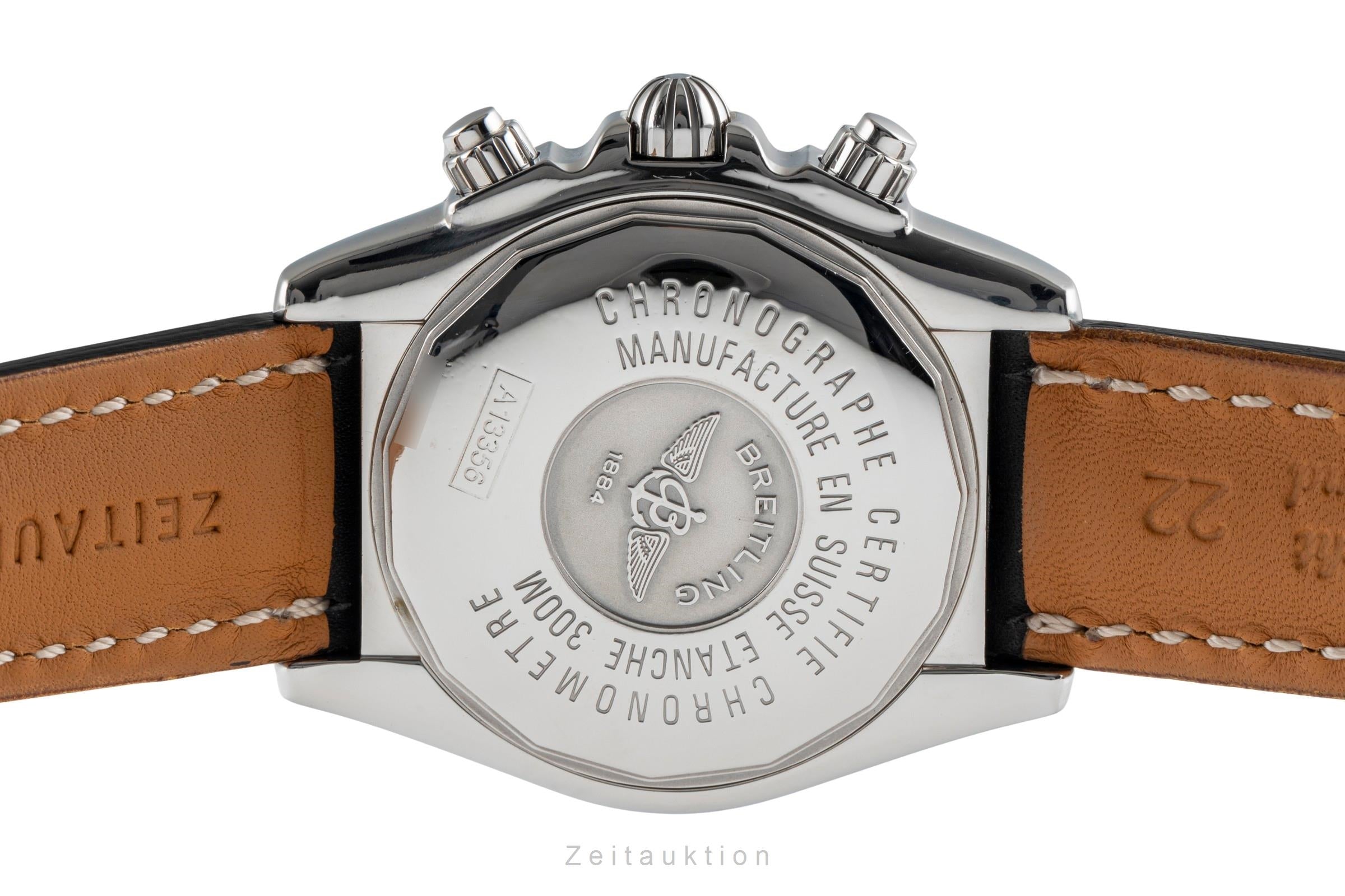 Breitling Evolution chronographe acier automatique montre pour hommes A13356  [2503387]