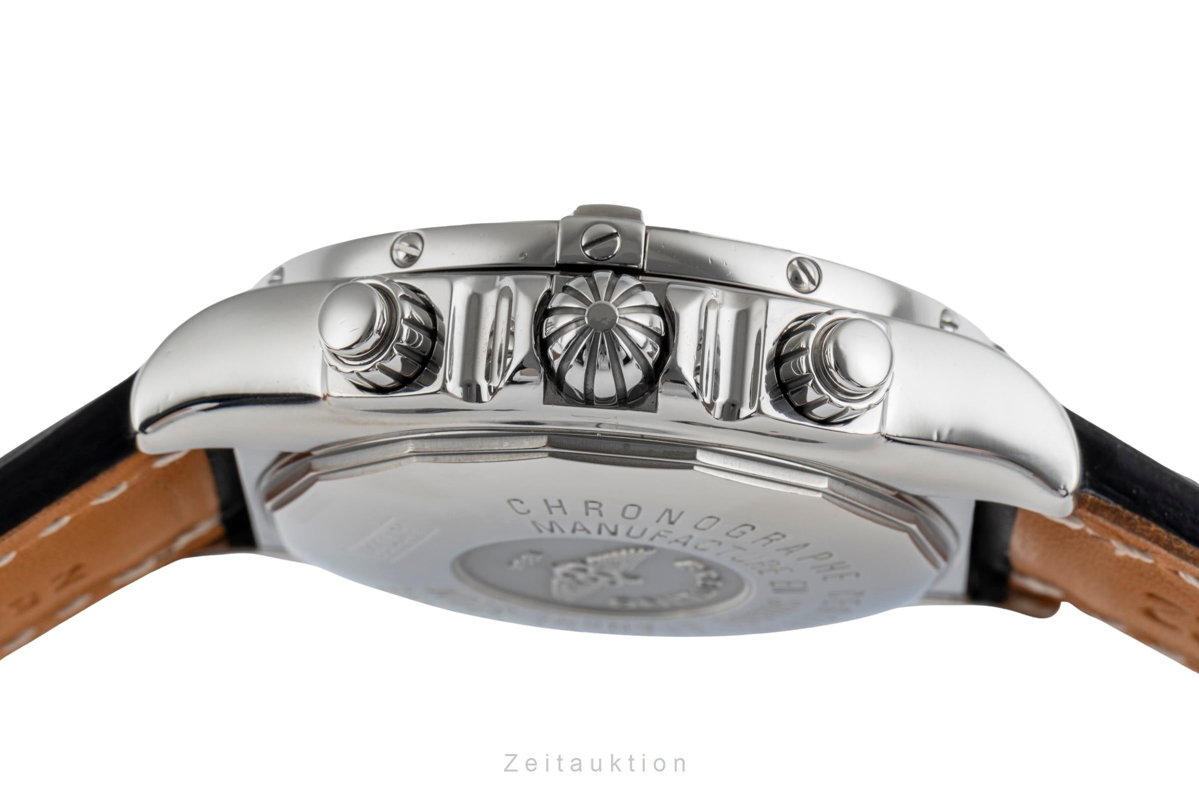 Breitling Evolution chronographe acier automatique montre pour hommes A13356  [2503387]