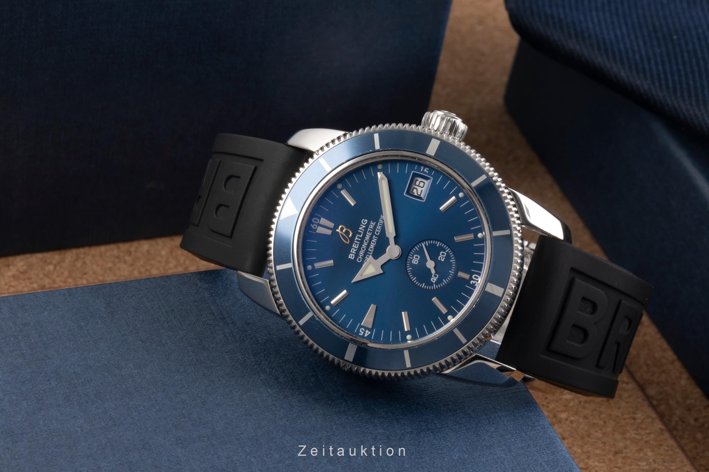 Breitling Superocean Heritage 38 Stahl Automatik Herrenuhr Ref. A37320 Papiere [2503391]