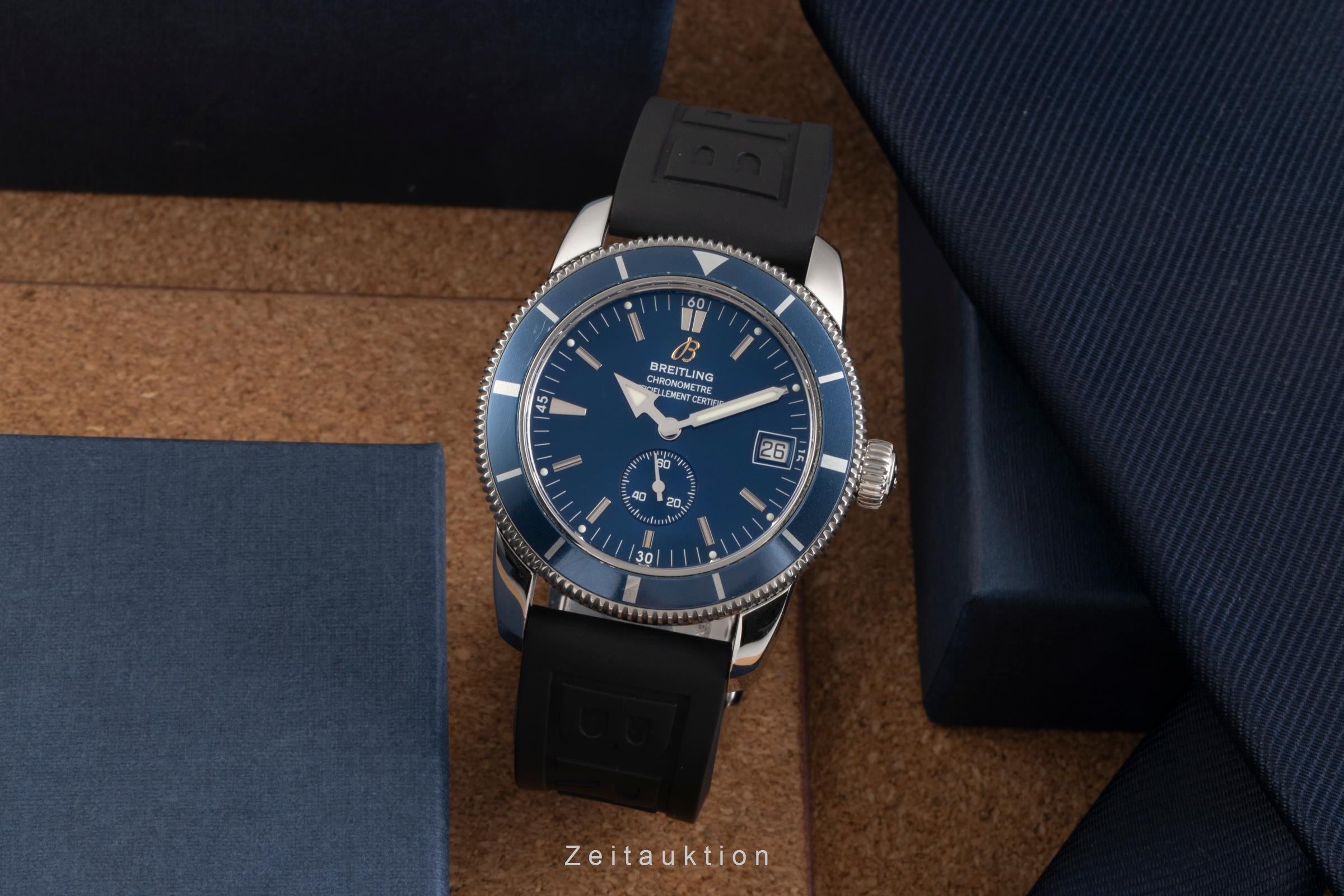 Breitling Superocean Heritage 38 Stahl Automatik Herrenuhr Ref. A37320 Papiere [2503391]