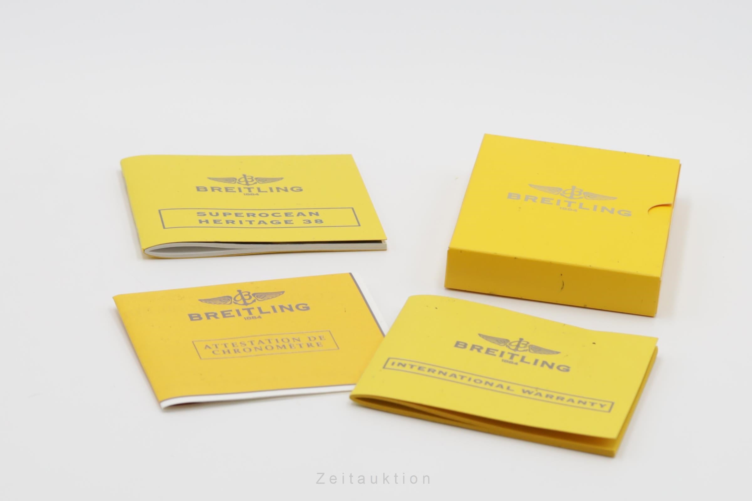 Breitling Superocean Heritage 38 Stahl Automatik Herrenuhr Ref. A37320 Papiere [2503391]