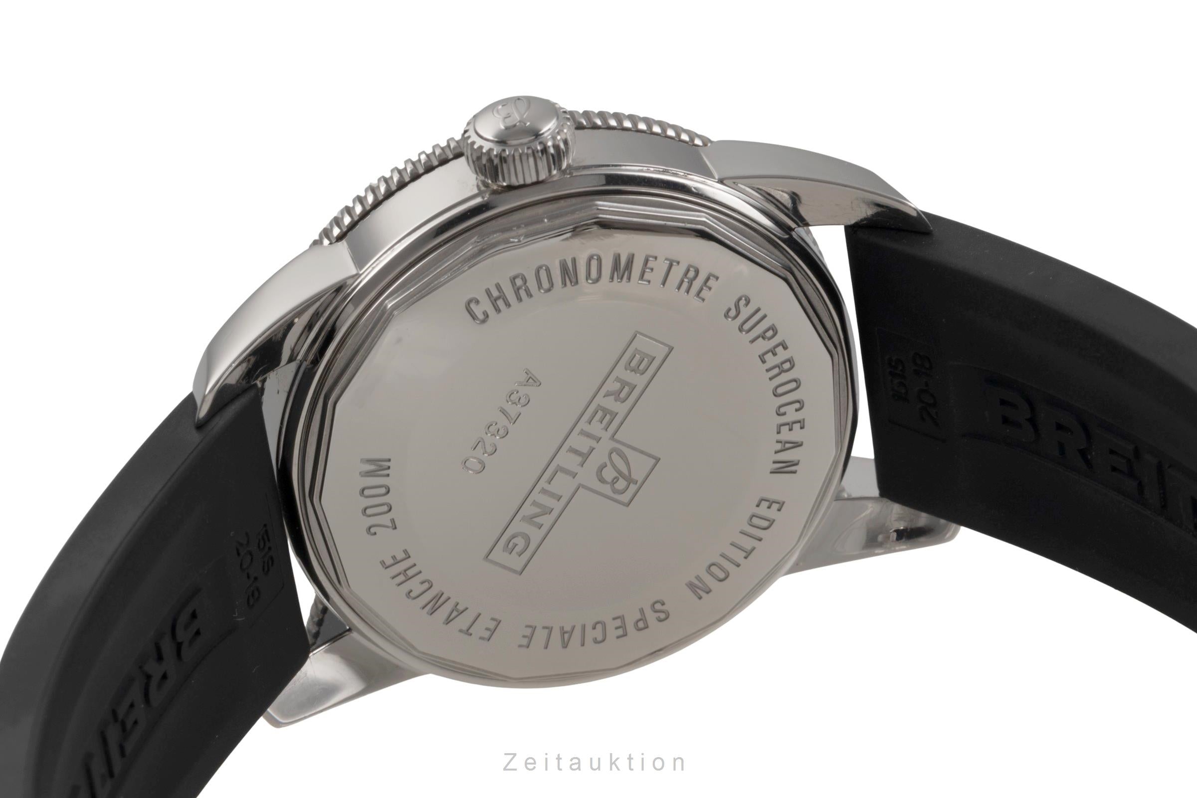 Breitling Superocean Heritage 38 Stahl Automatik Herrenuhr Ref. A37320 Papiere [2503391]