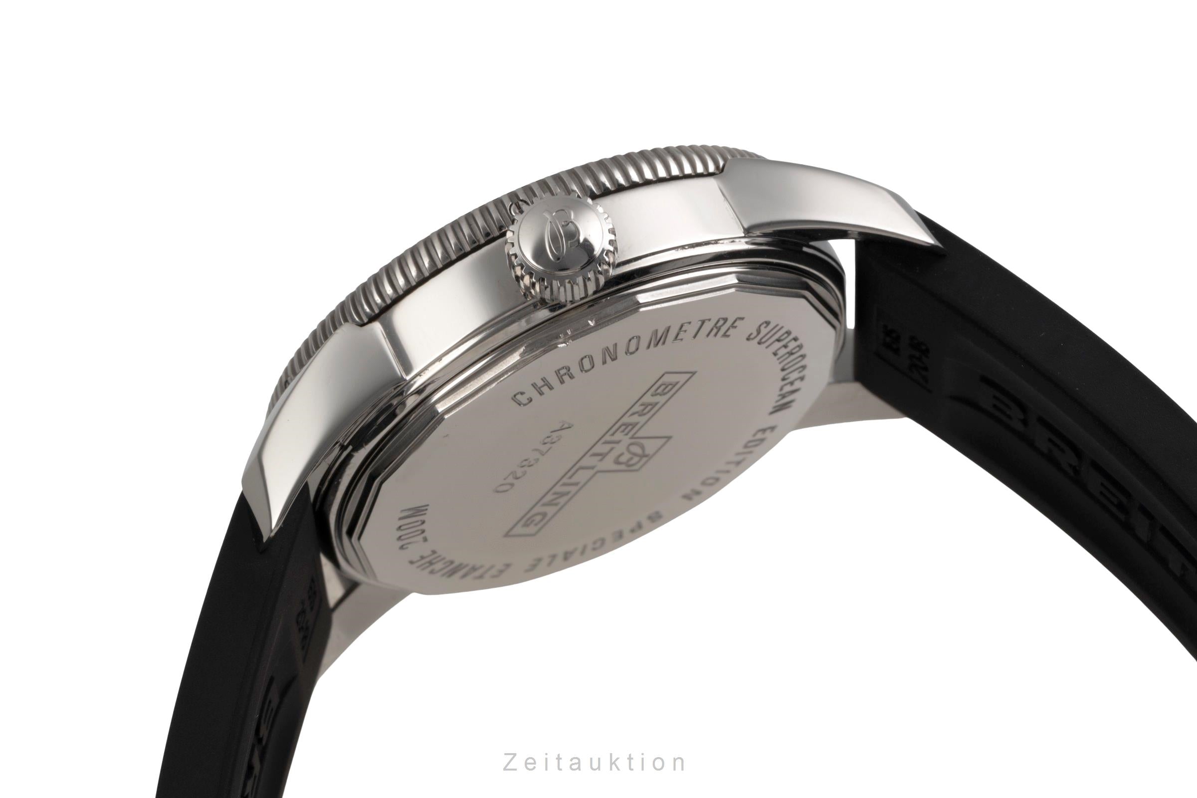 Breitling Superocean Heritage 38 Stahl Automatik Herrenuhr Ref. A37320 Papiere [2503391]