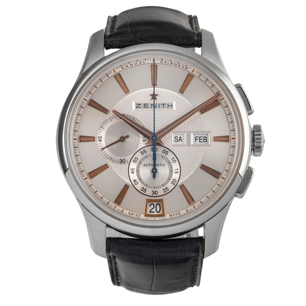 Zenith El Primero chronograph steel automatic 4054 Ref