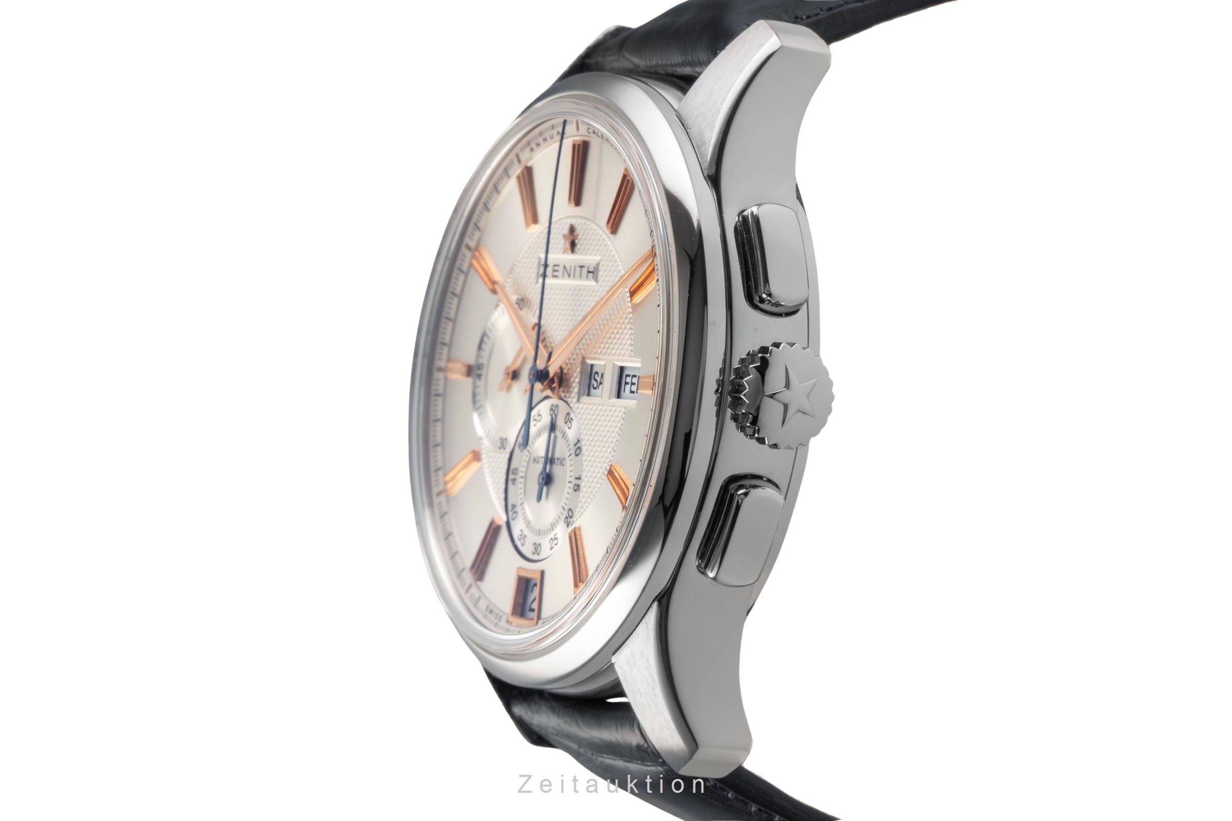 Zenith El Primero chronograph steel automatic Kal. 4054 Ref