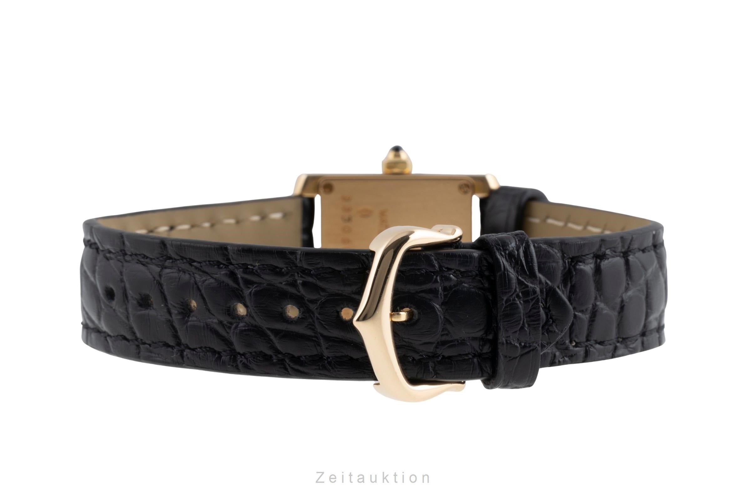 Cartier Tank Francaise oro de 18 quilates cuarzo reloj para damas  W5000256  [2503394]