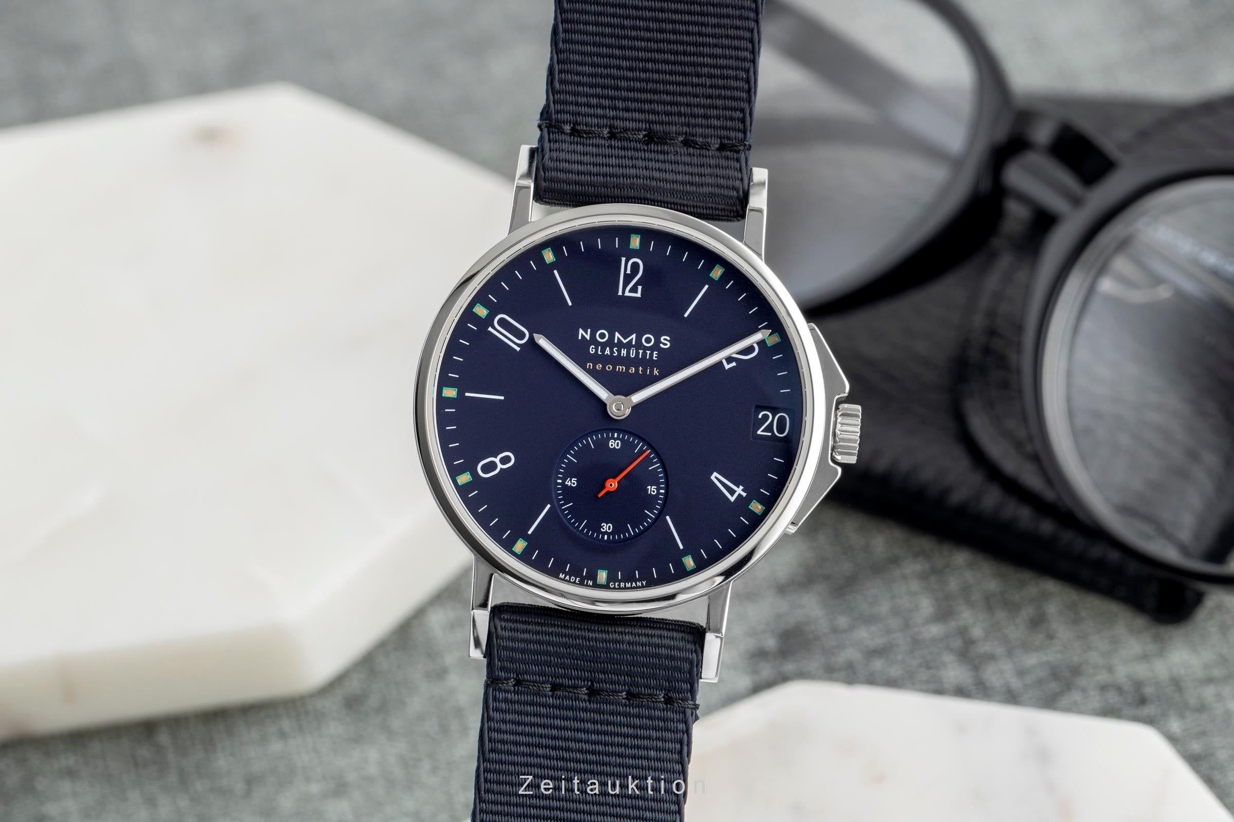 Nomos Neomatik steel automatic men's watch 528  [2503400]