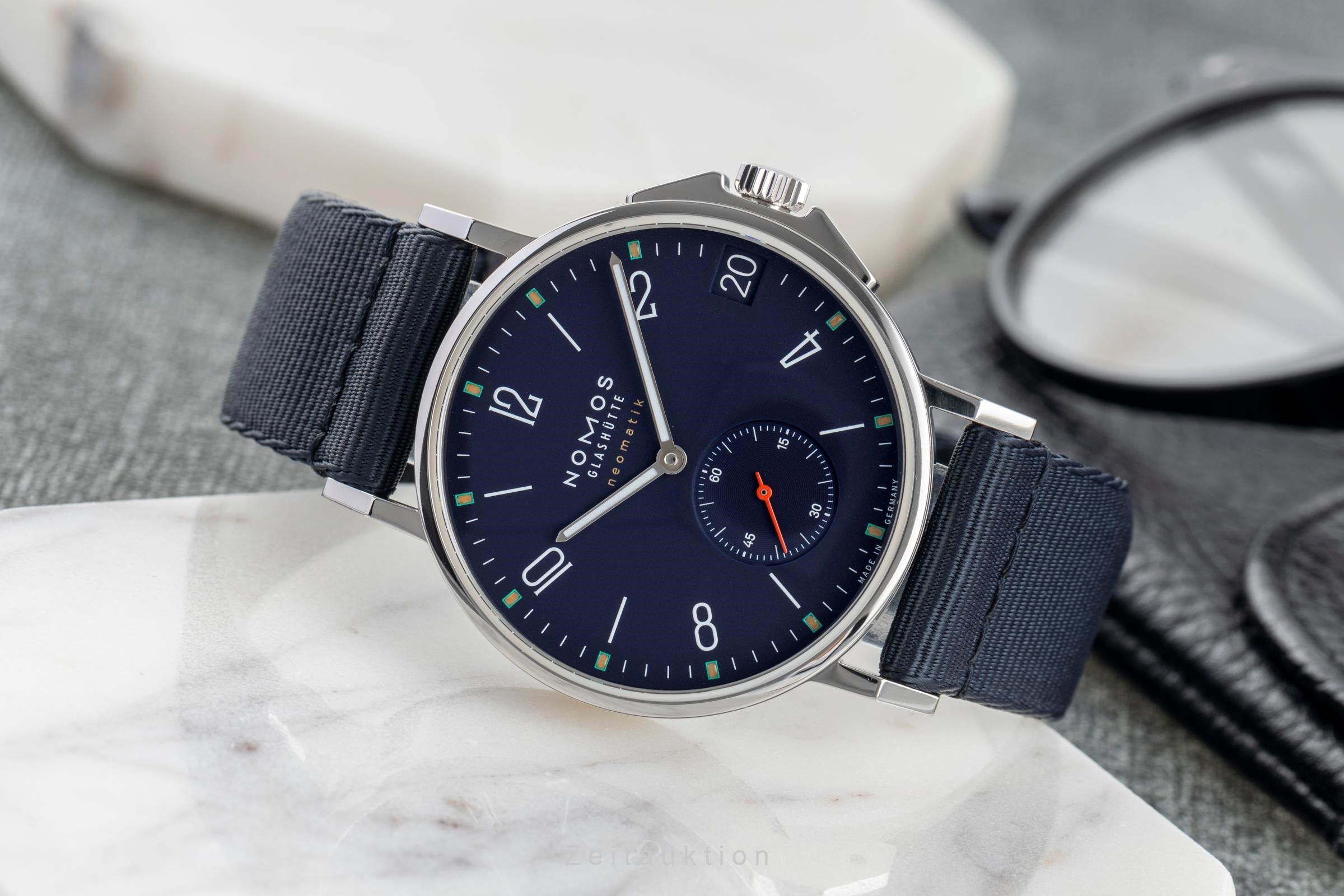 Nomos Neomatik steel automatic men's watch 528  [2503400]