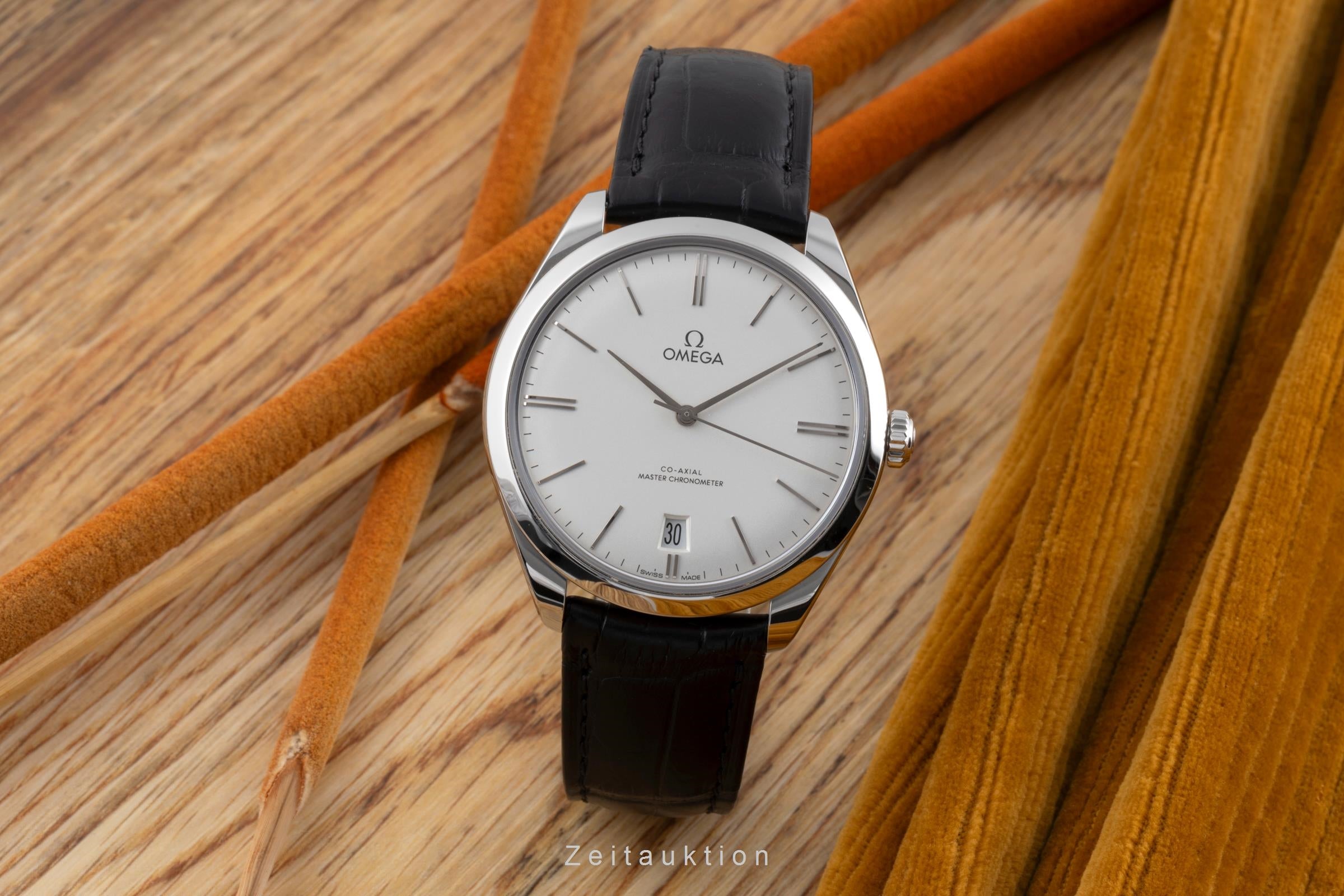 Omega De Ville steel manual winding Kal. 8910 Ref. 435.13.40.21